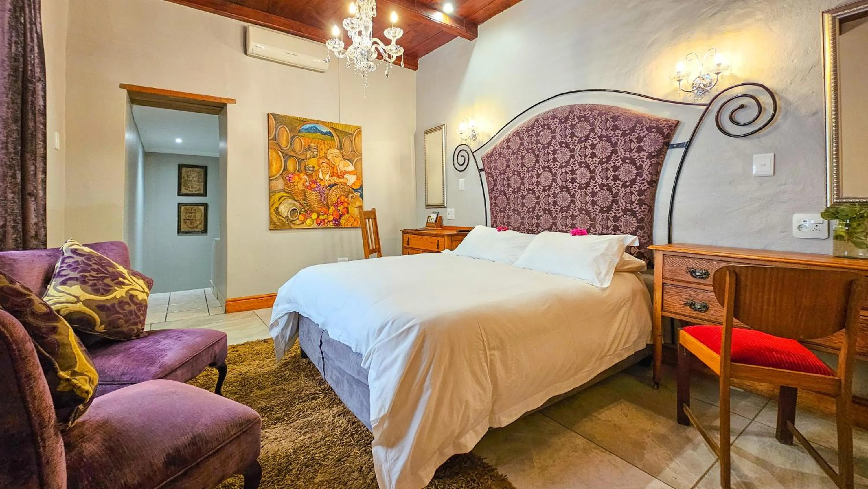 Bed in De Opstal Country Lodge