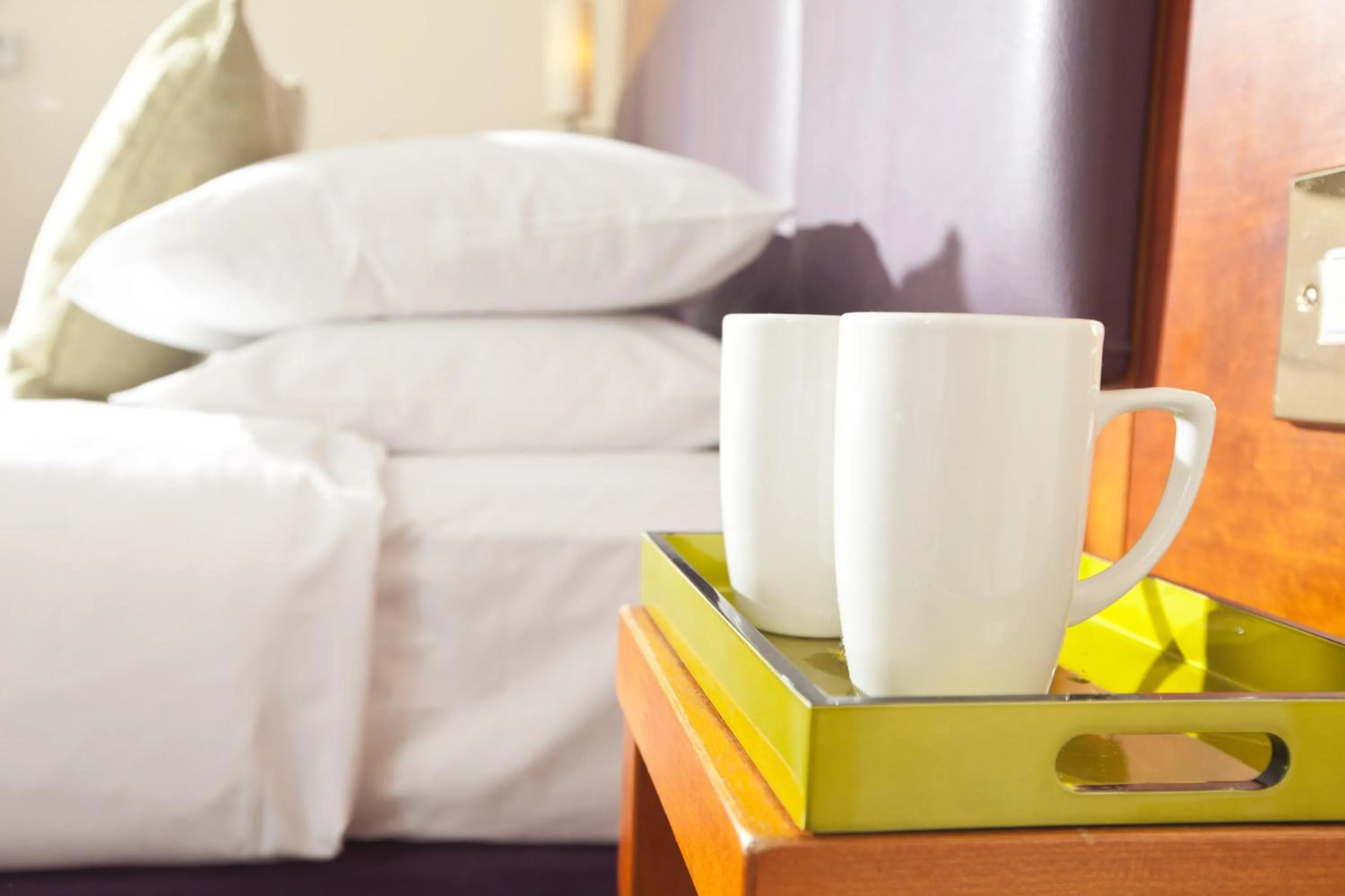 Coffee/tea facilities, Bed in Hello Hotel