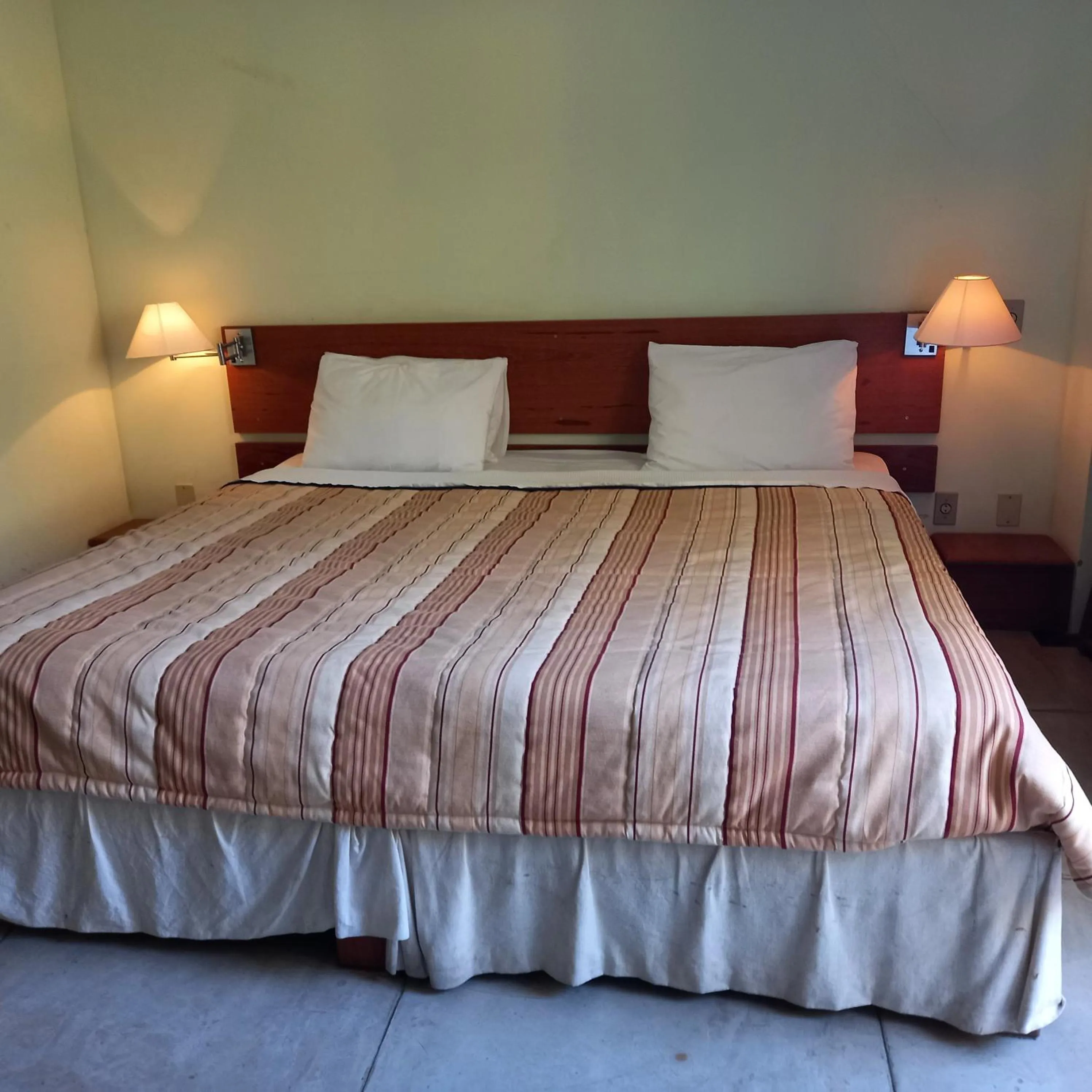 Bed in Pousada Pilar