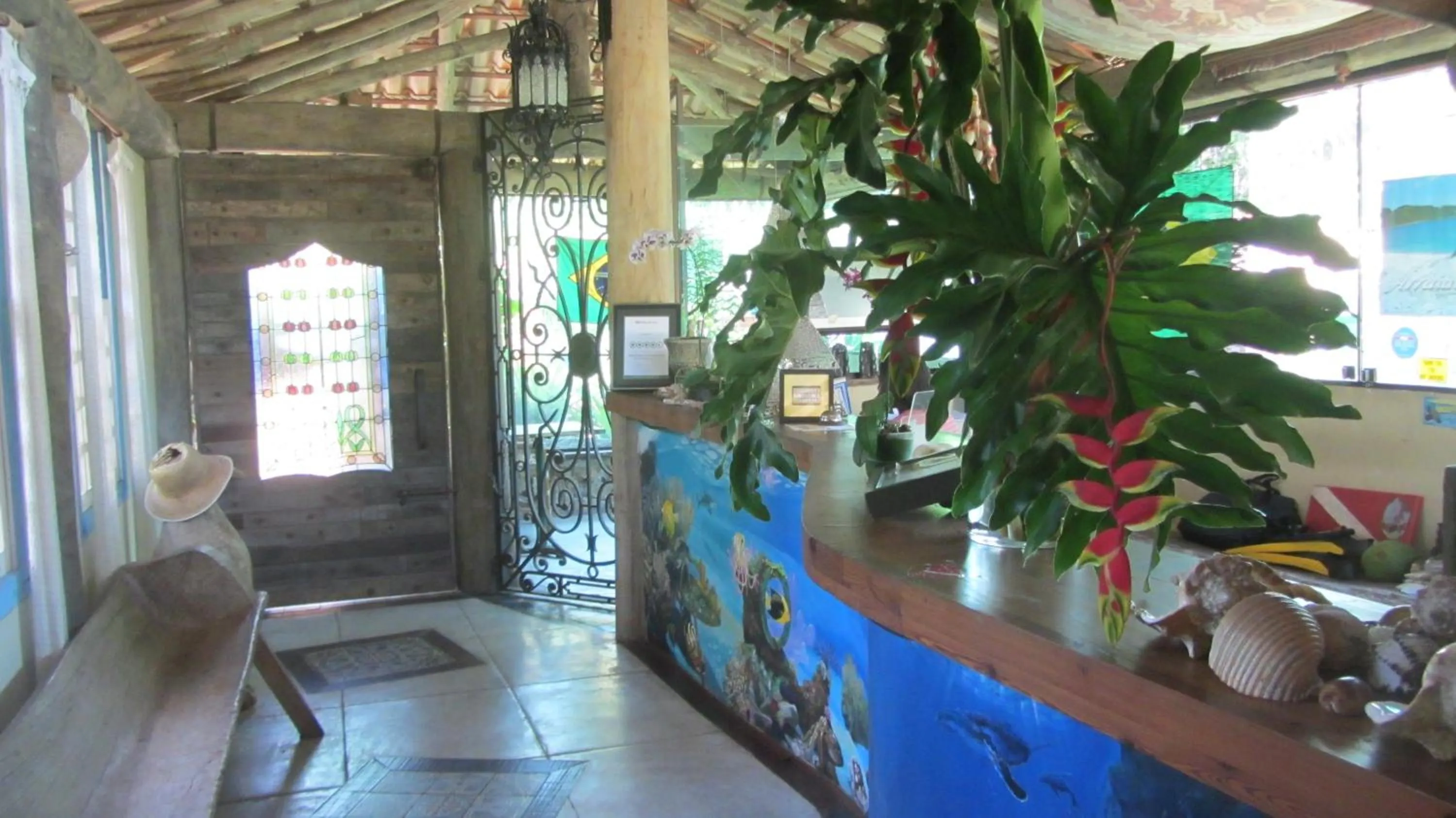 Facade/entrance in Pousada Pilar