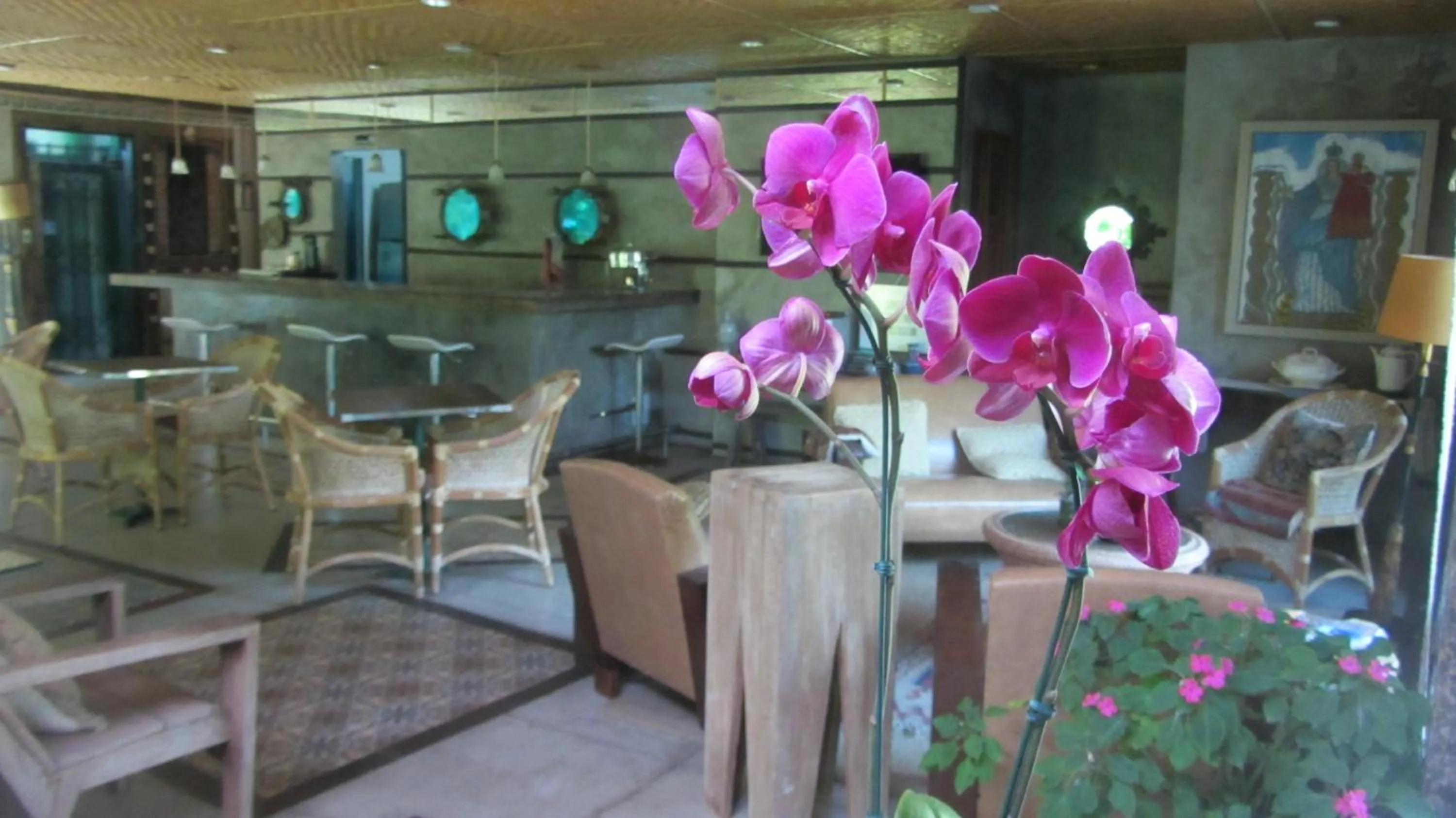 Communal lounge/ TV room in Pousada Pilar