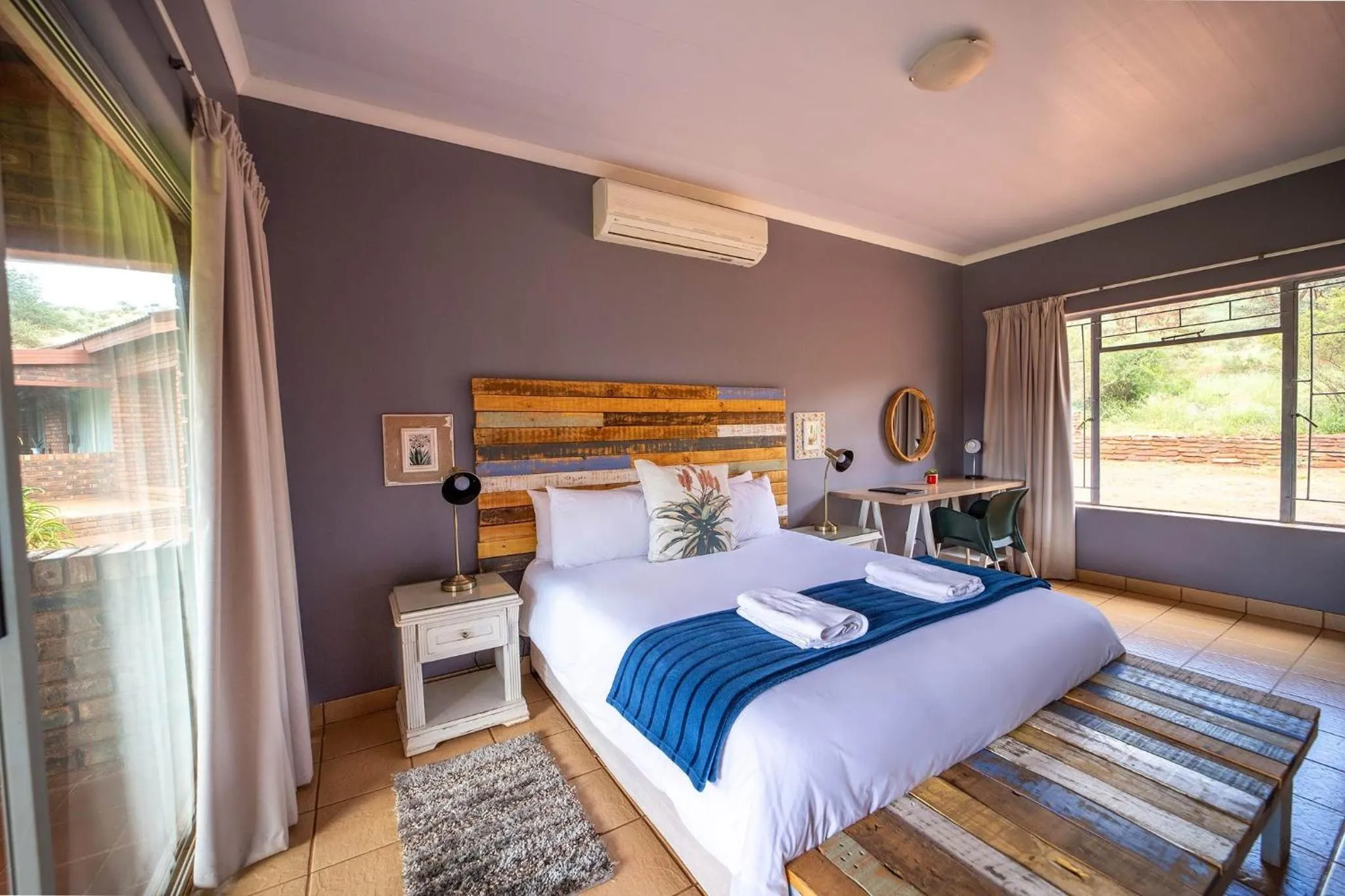 Photo of the whole room, Bed in Red Sands Country Lodge