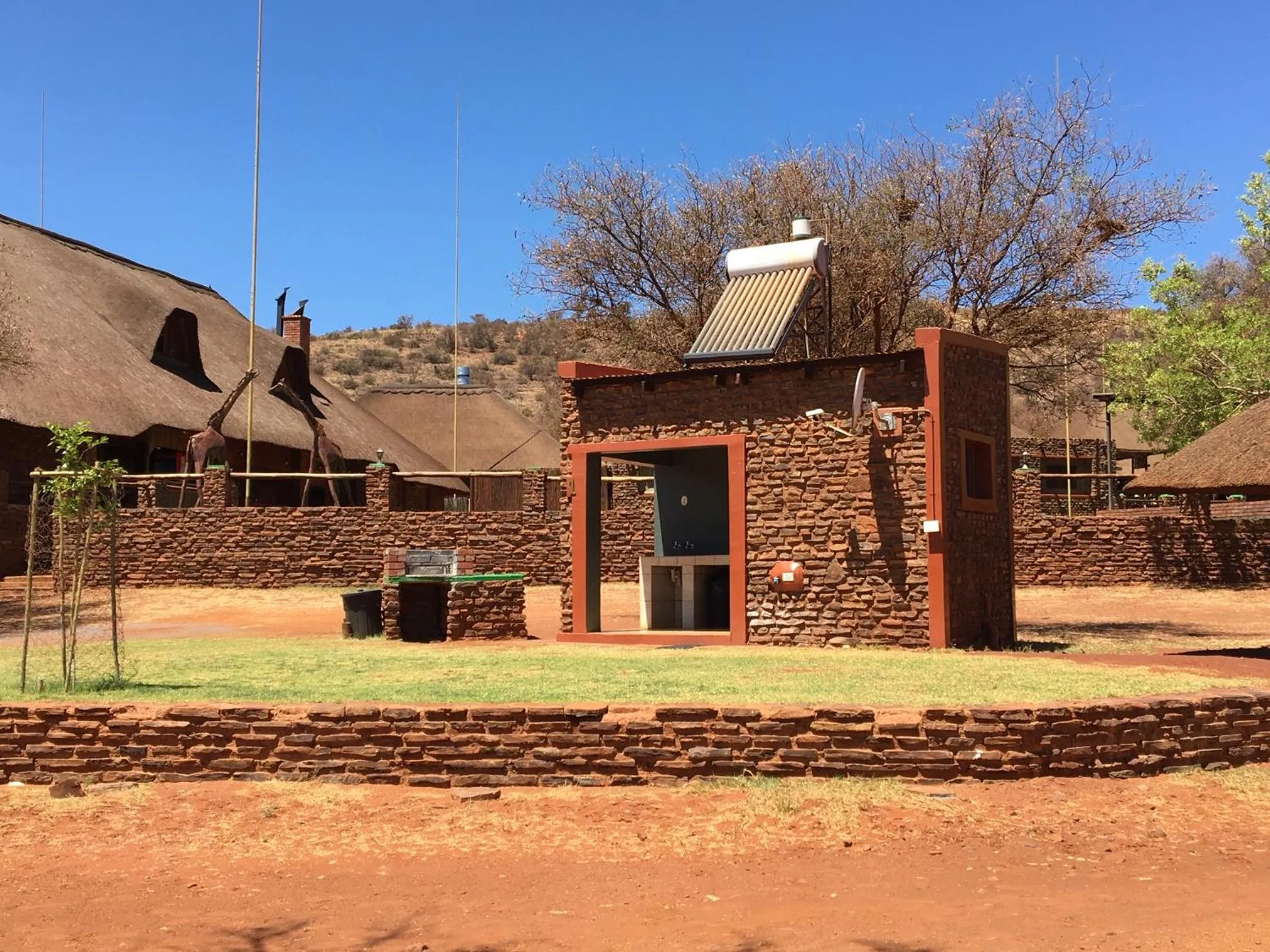 Property building in Red Sands Country Lodge