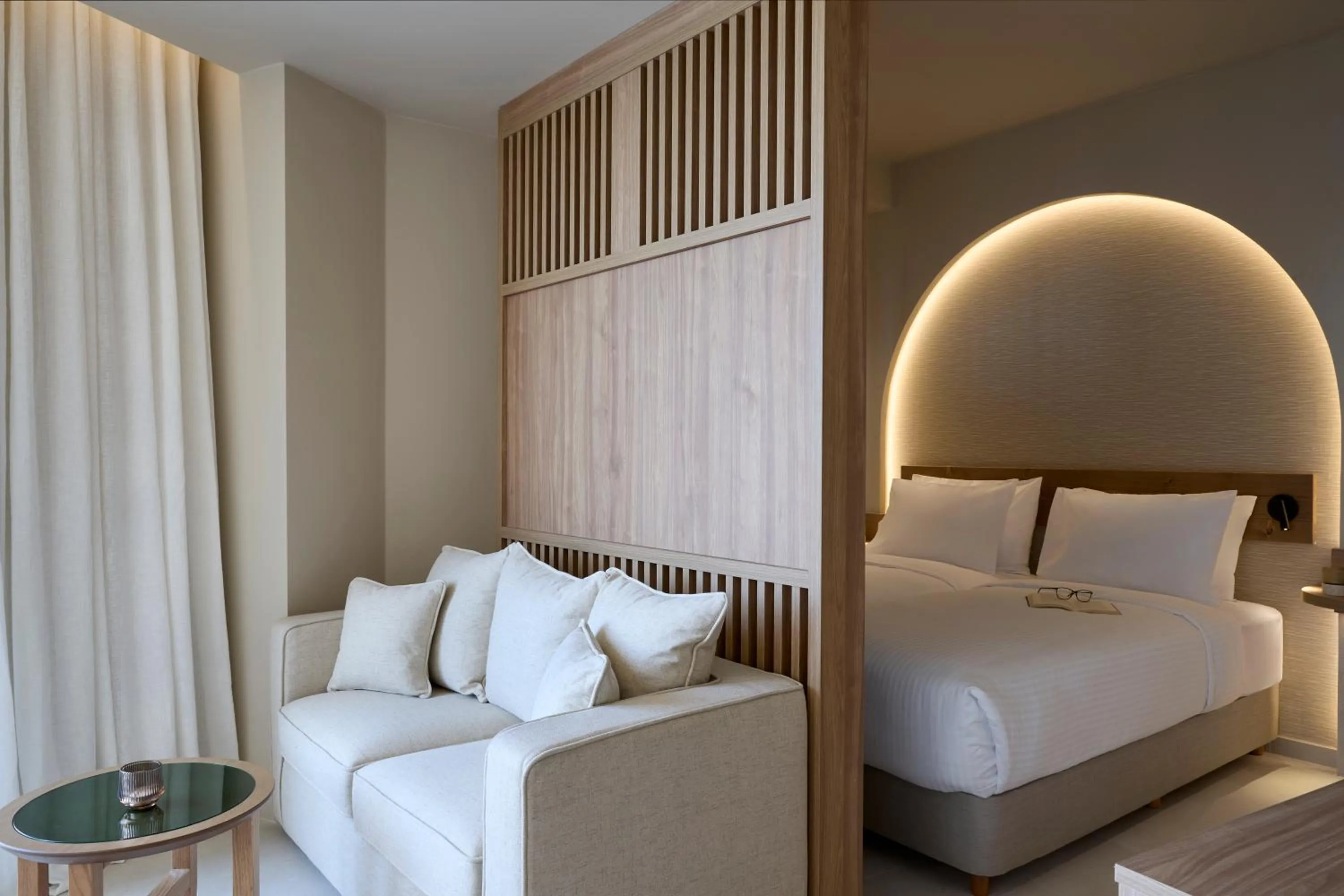 Bedroom, Bed in Ammos Luxury Resort