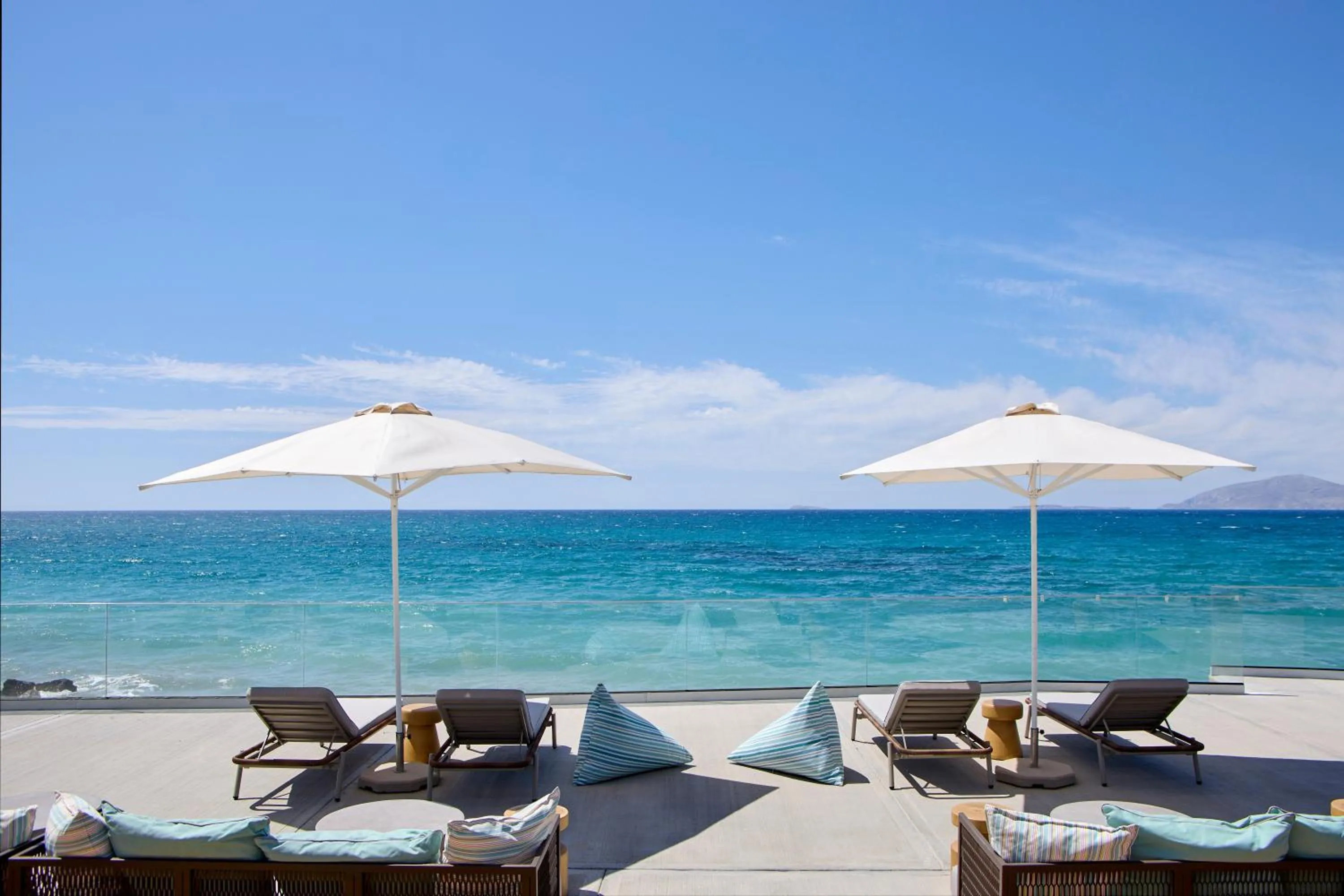 Beach in Ammos Luxury Resort