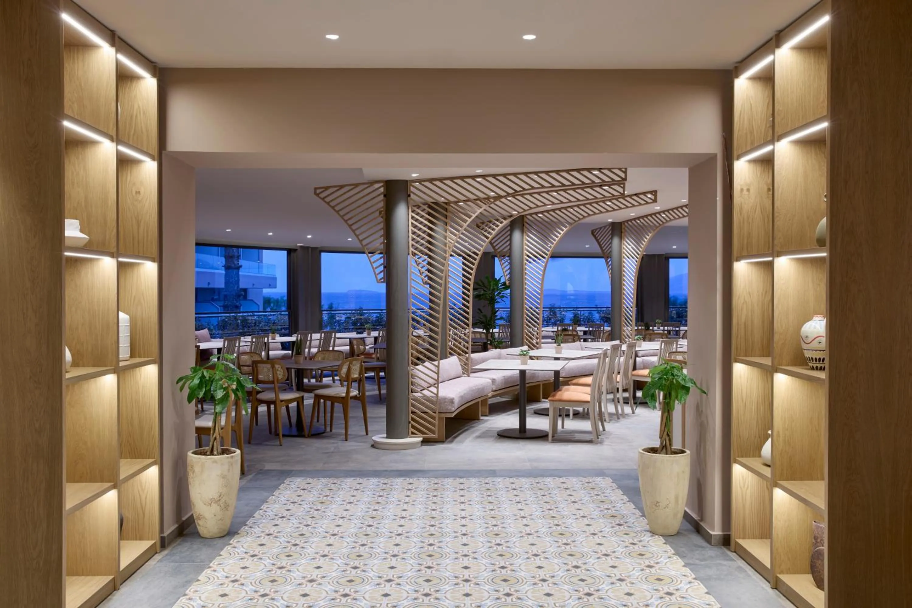 Lobby or reception in Ammos Luxury Resort