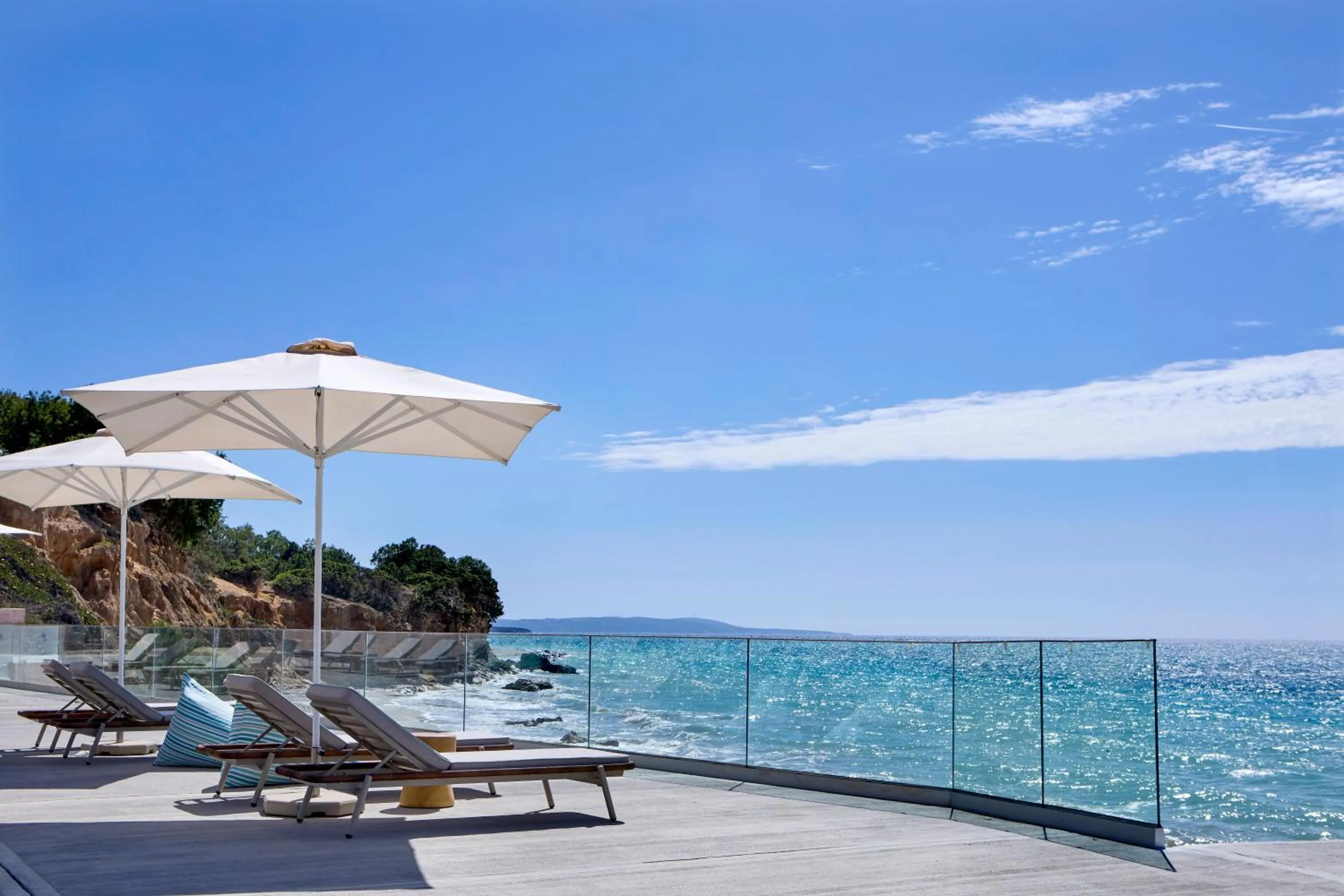 Beach in Ammos Luxury Resort