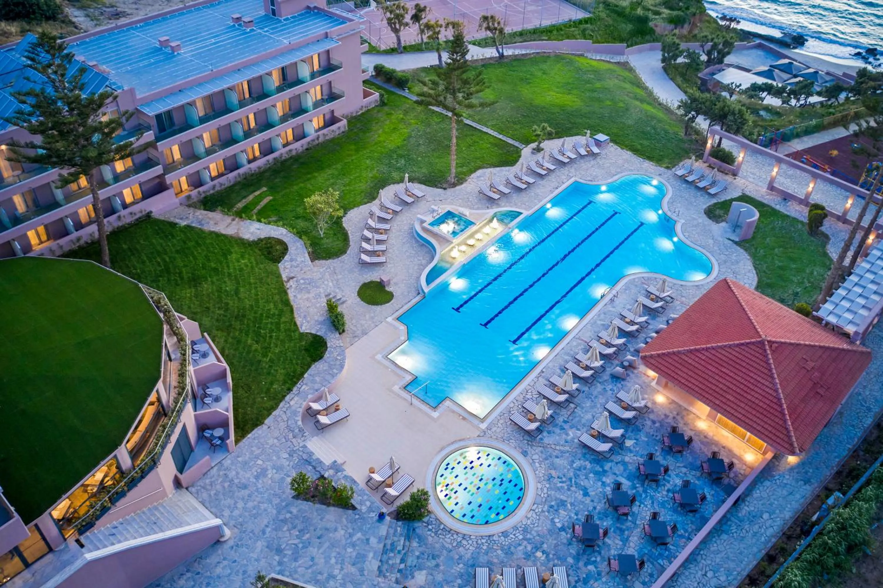 Property building in Ammos Luxury Resort