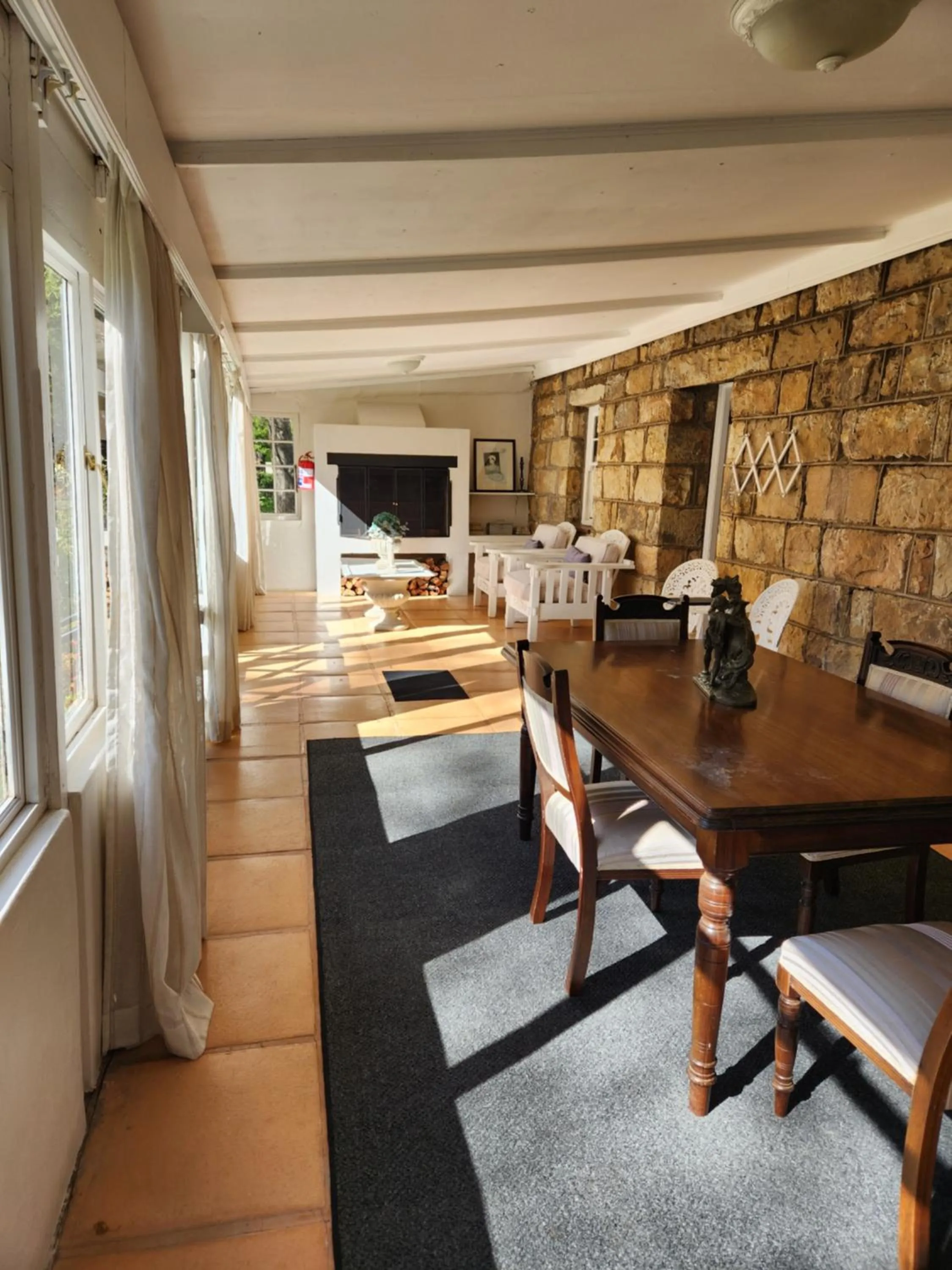 Seating area in Cleopatra Mountain Farmhouse