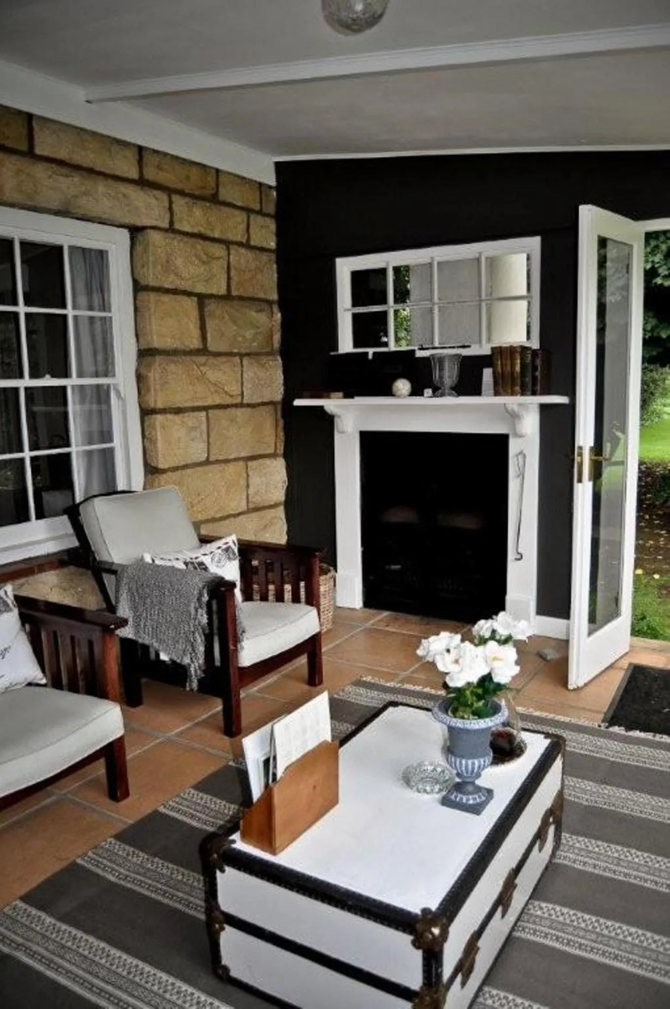 Seating area in Cleopatra Mountain Farmhouse