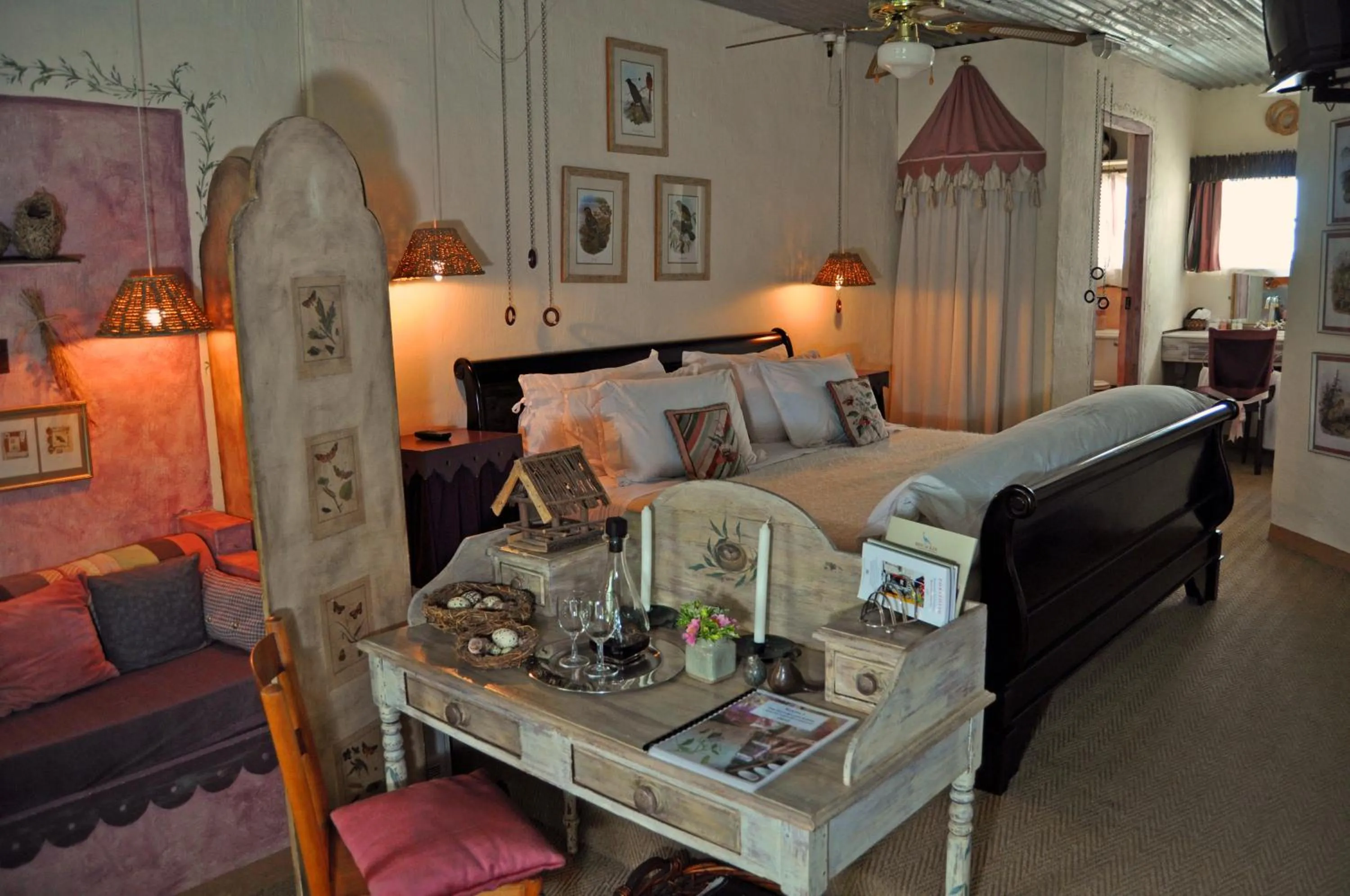 Bed in Cleopatra Mountain Farmhouse