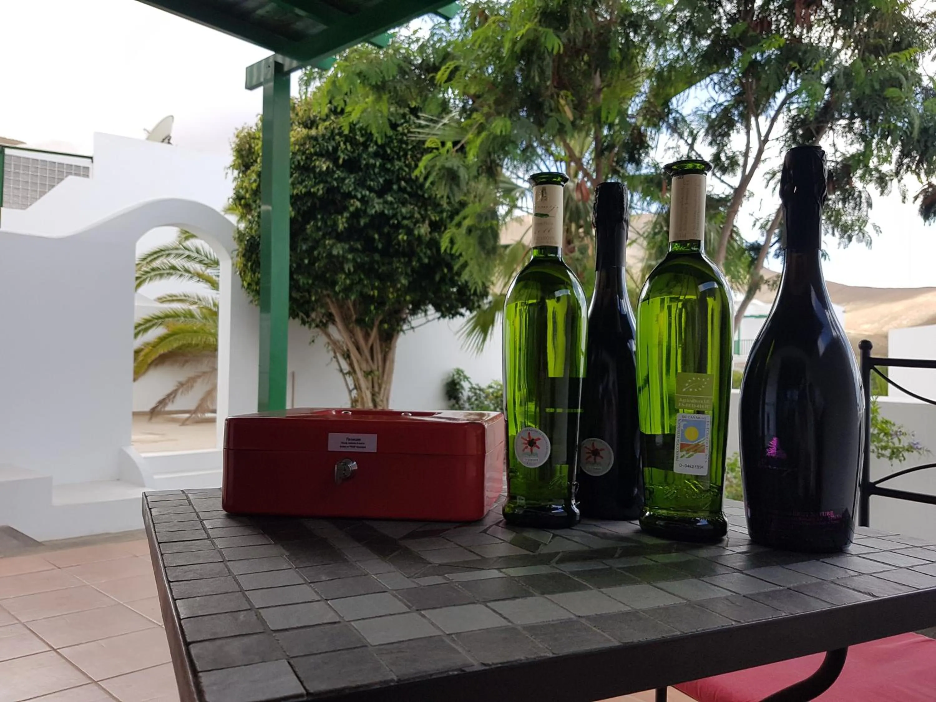 Alcoholic drinks in Timanfaya Casa Rural