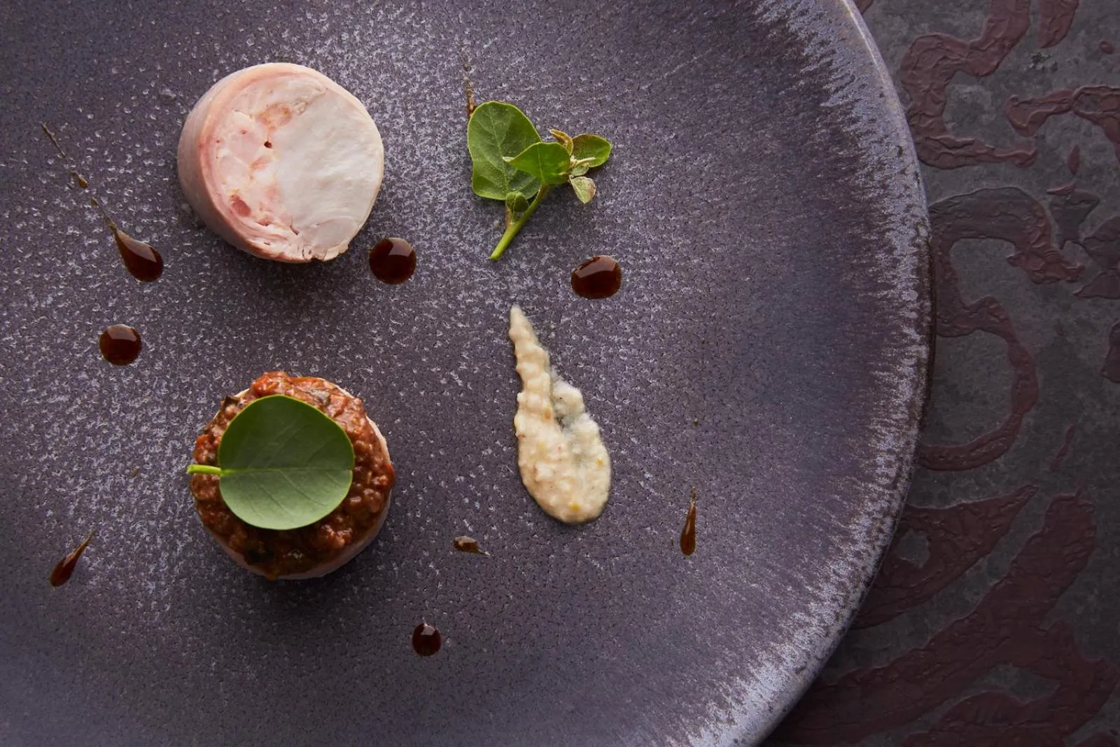 Food close-up in Sikelia Luxury Hotel