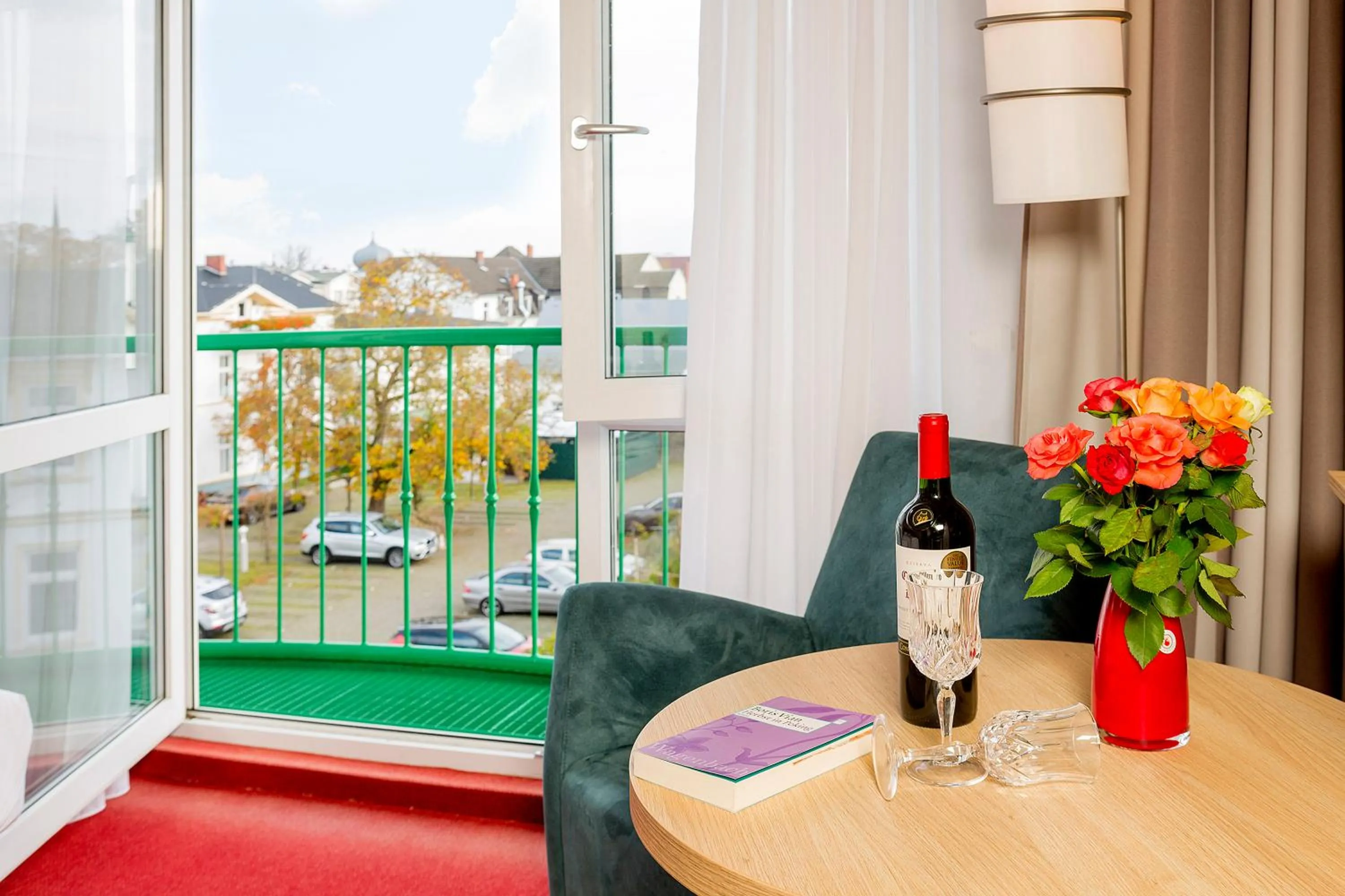 Balcony/Terrace in Hotel Garni Sonne