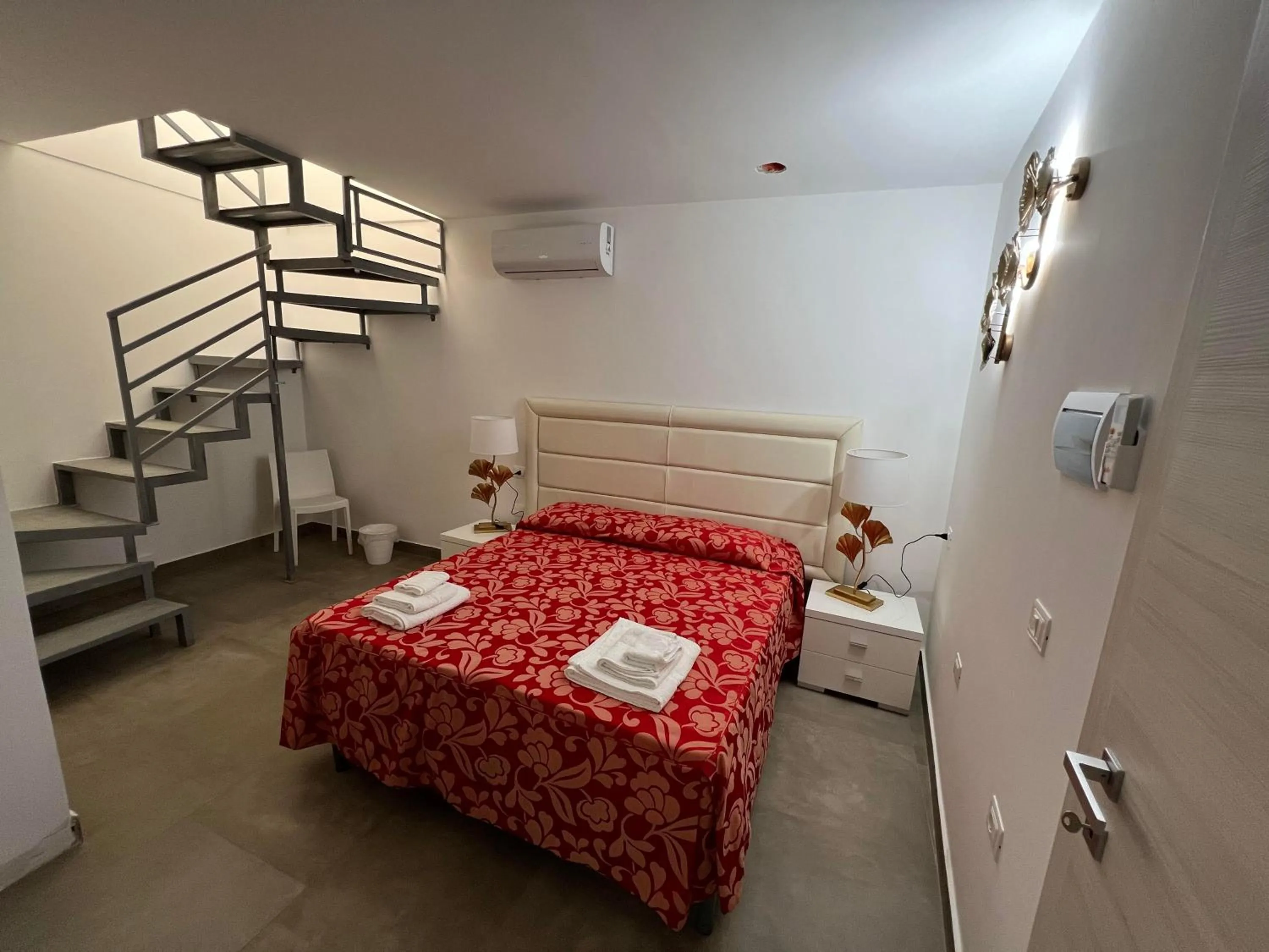 Bed in Le Castella B&B Restaurant