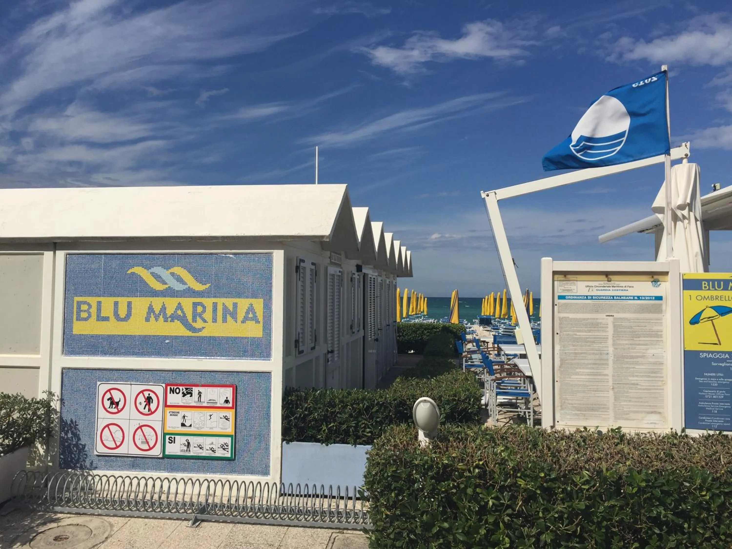 Property building in Hotel Marina