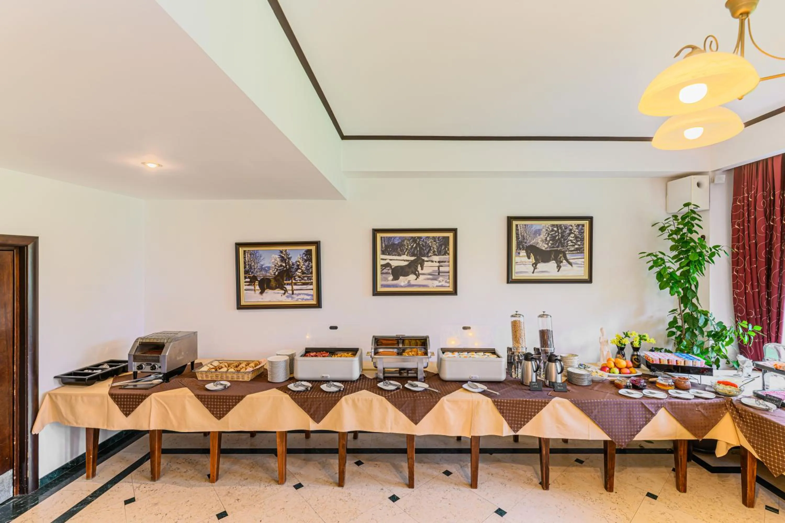 Food and drinks in Hotel Casa Viorel jacuzzi & saunas