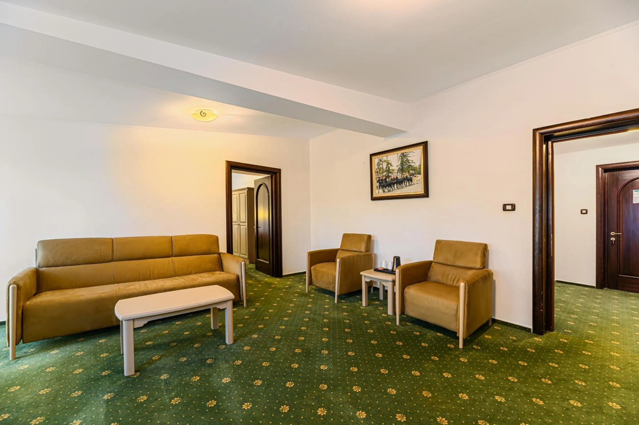 Living room in Hotel Casa Viorel jacuzzi & saunas