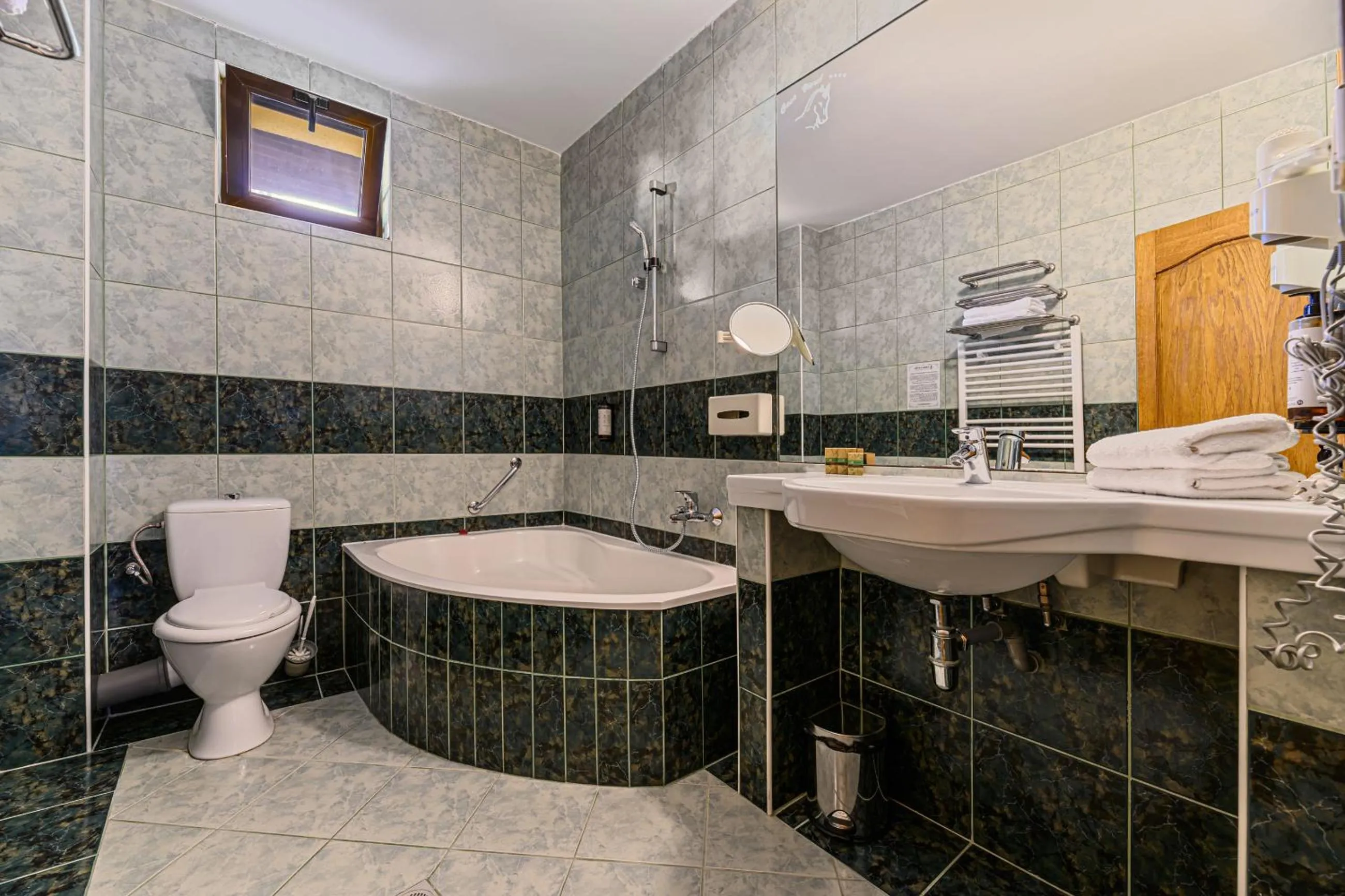 Toilet in Hotel Casa Viorel jacuzzi & saunas