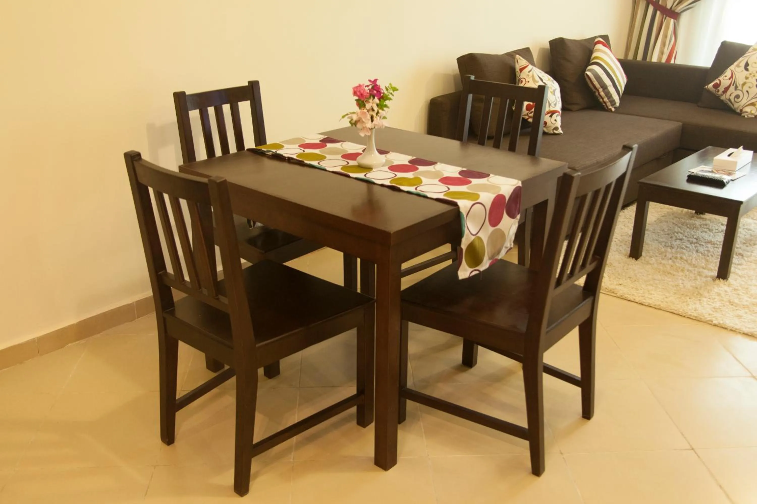 Living room in Elite Residence Aqua Park