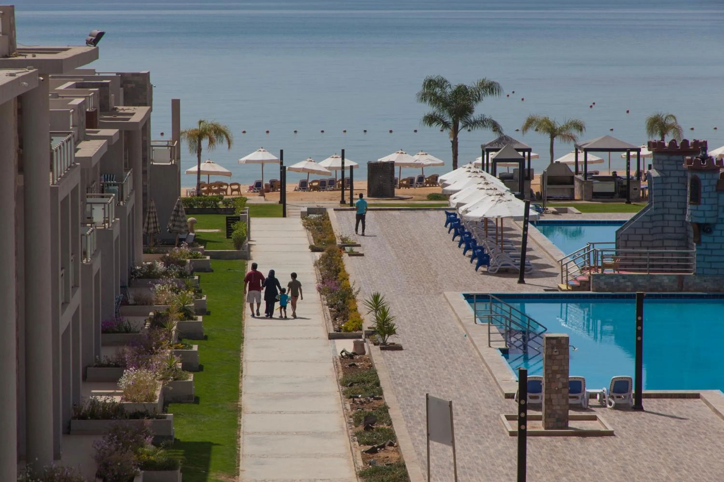 Pool view in Elite Residence Aqua Park