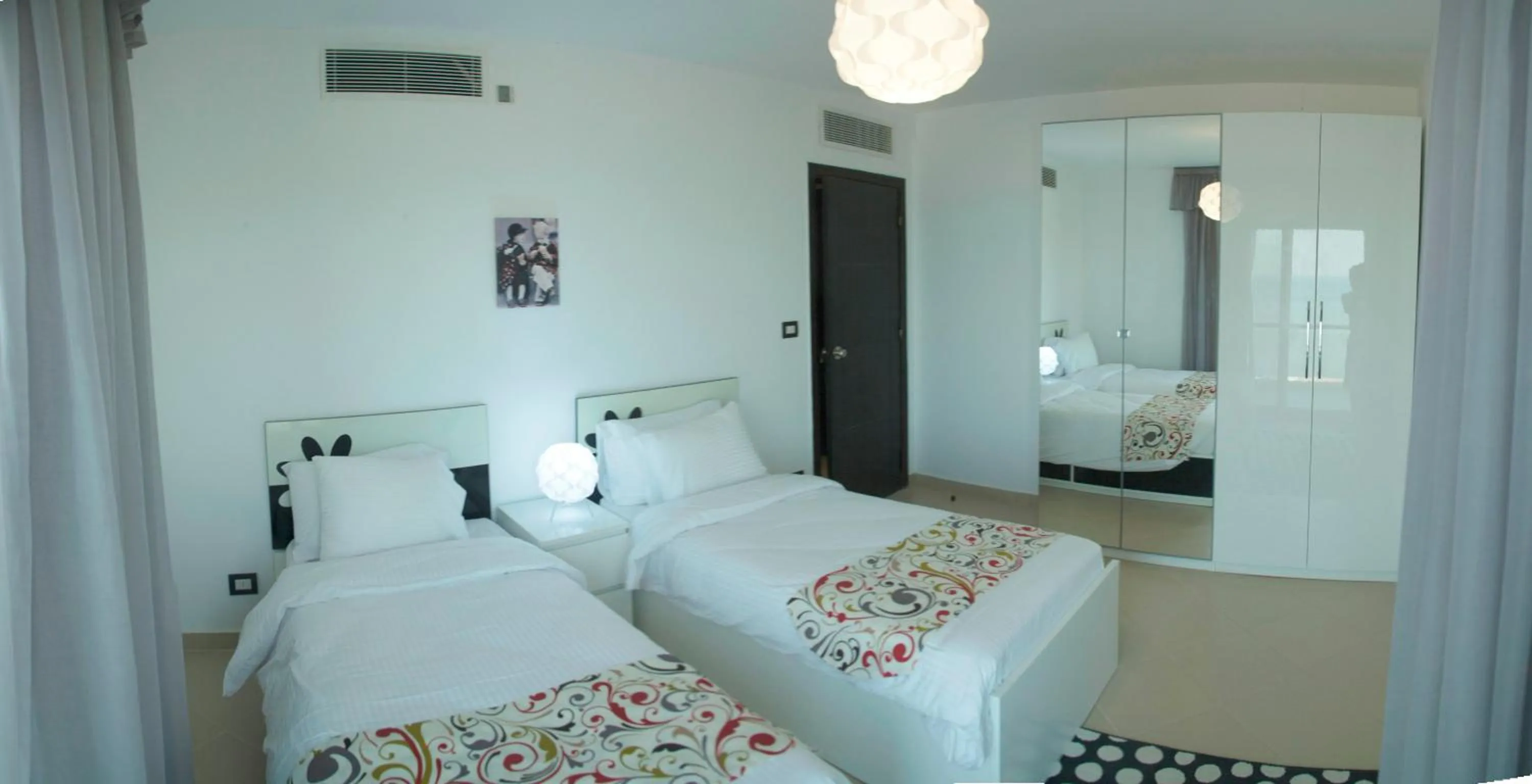 Bedroom, Bed in Elite Residence Aqua Park