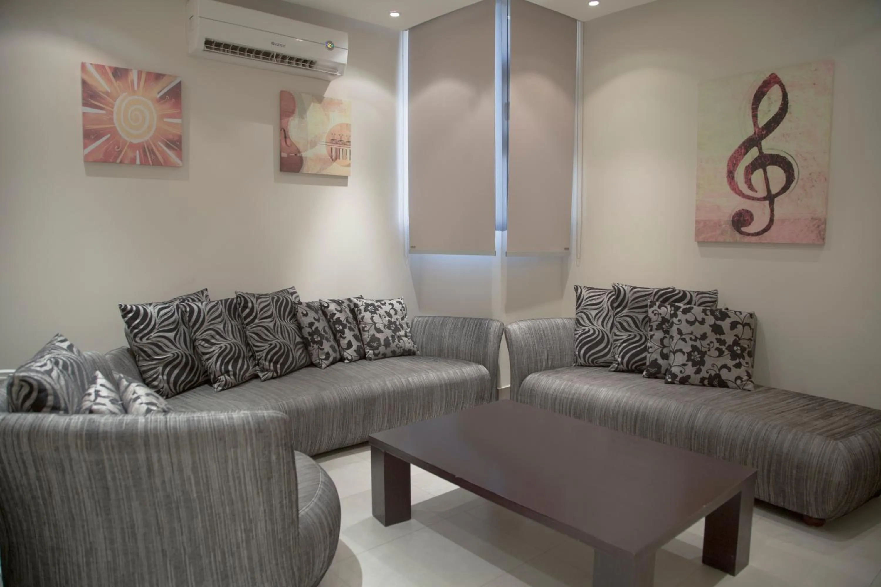 Seating area in Rafa Homes Al Izdihar 2