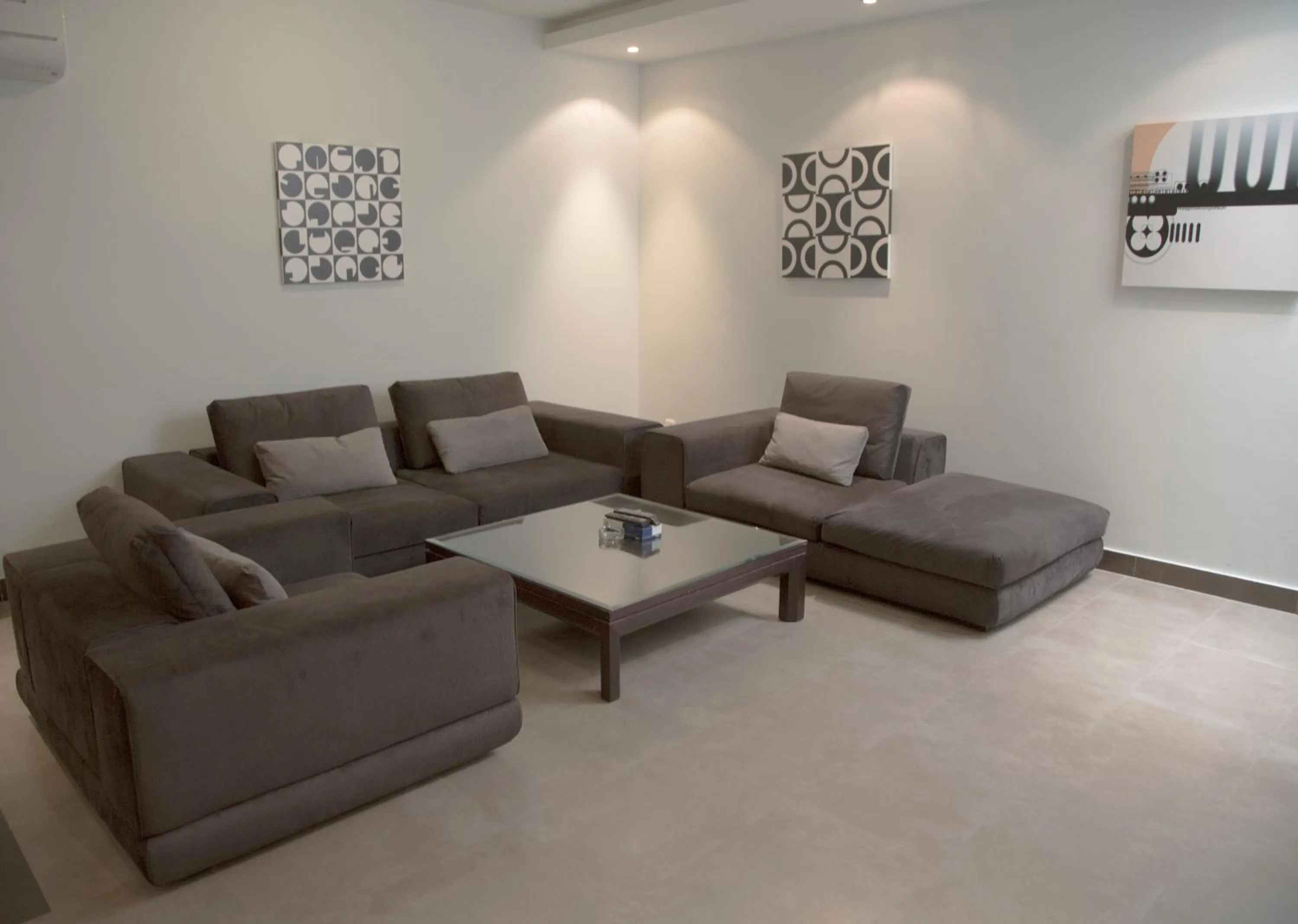 Seating area in Rafa Homes Al Izdihar 2