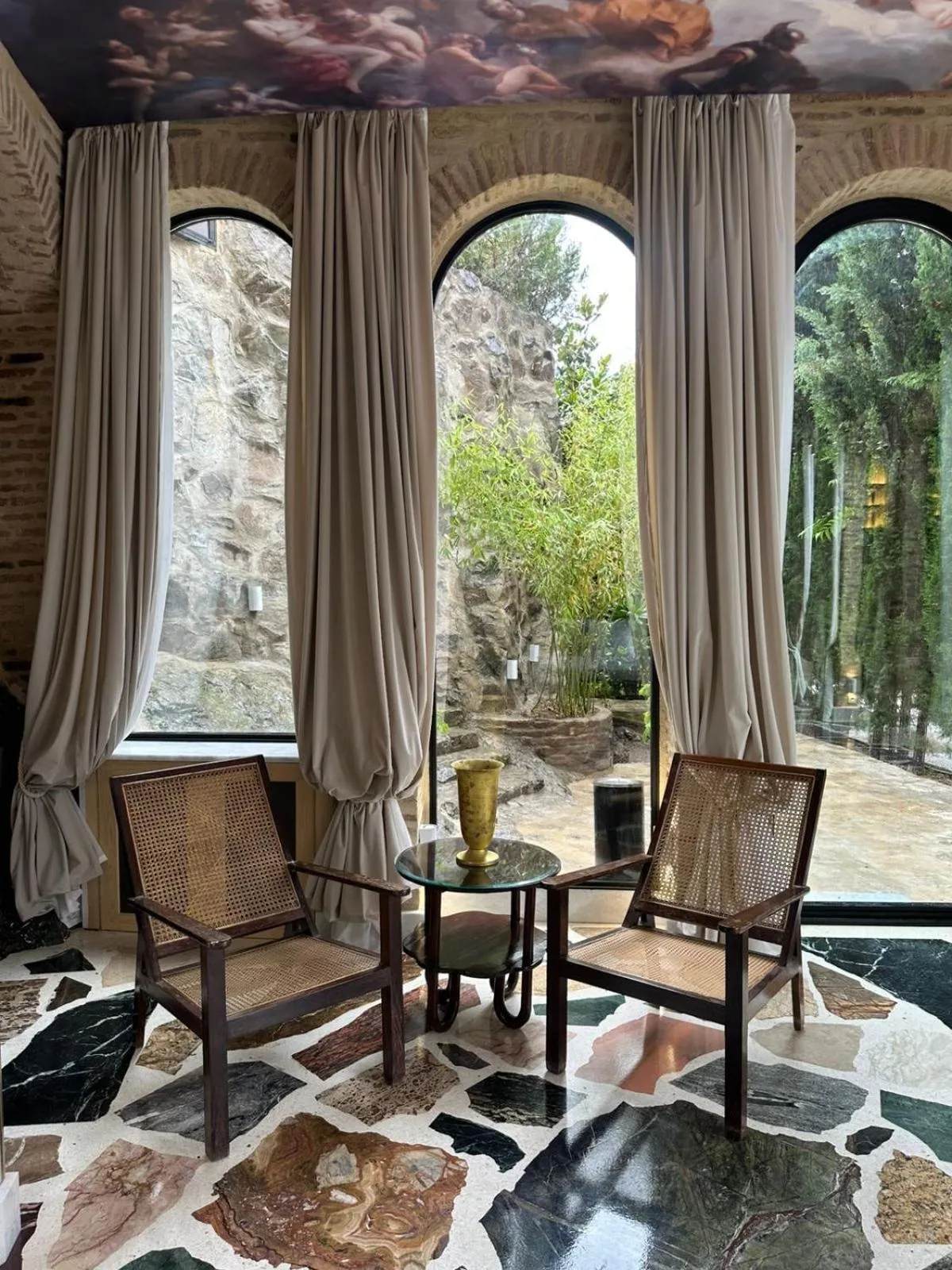 Patio in Castle in Old Town