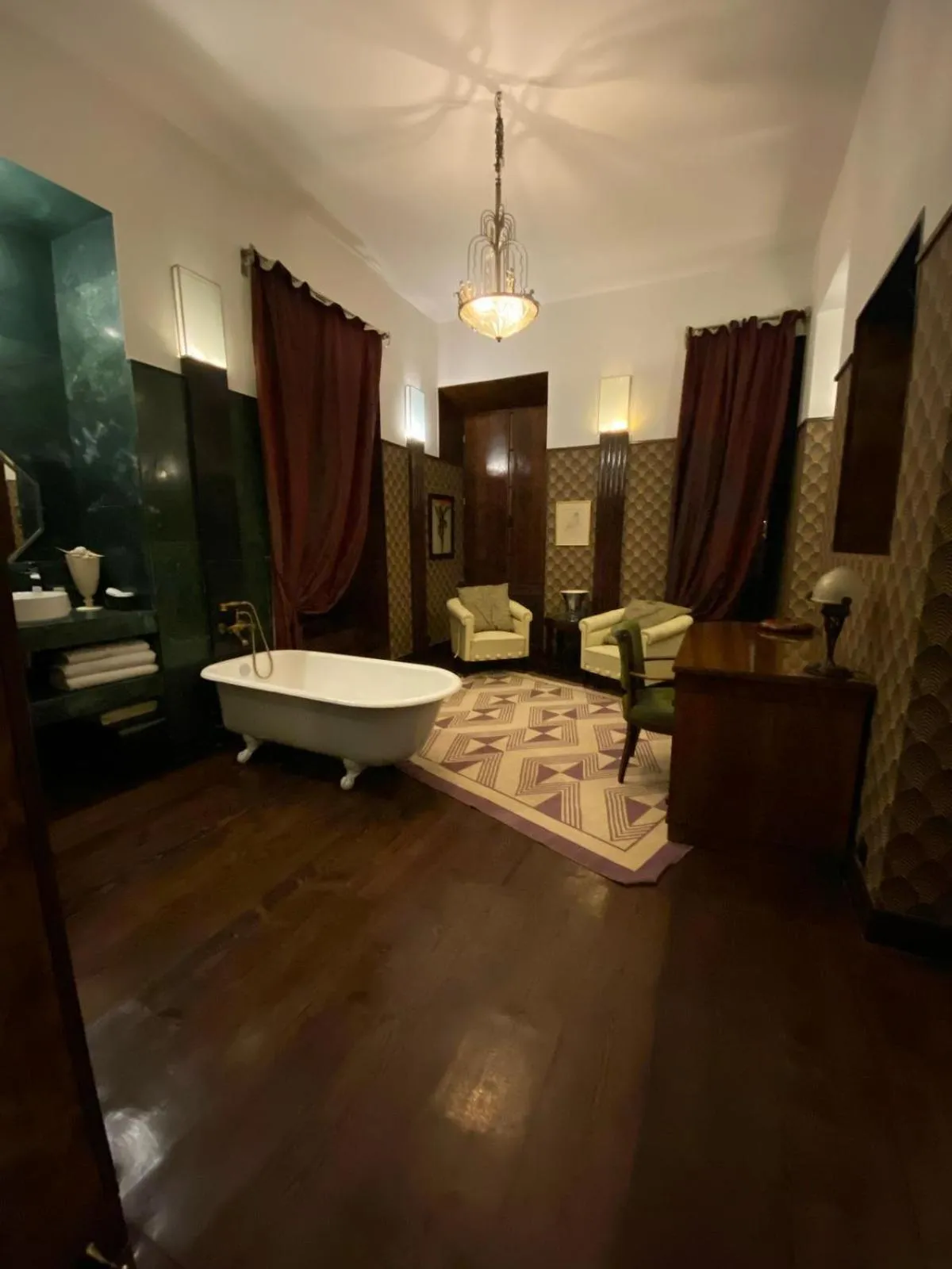 Living room in Castle in Old Town