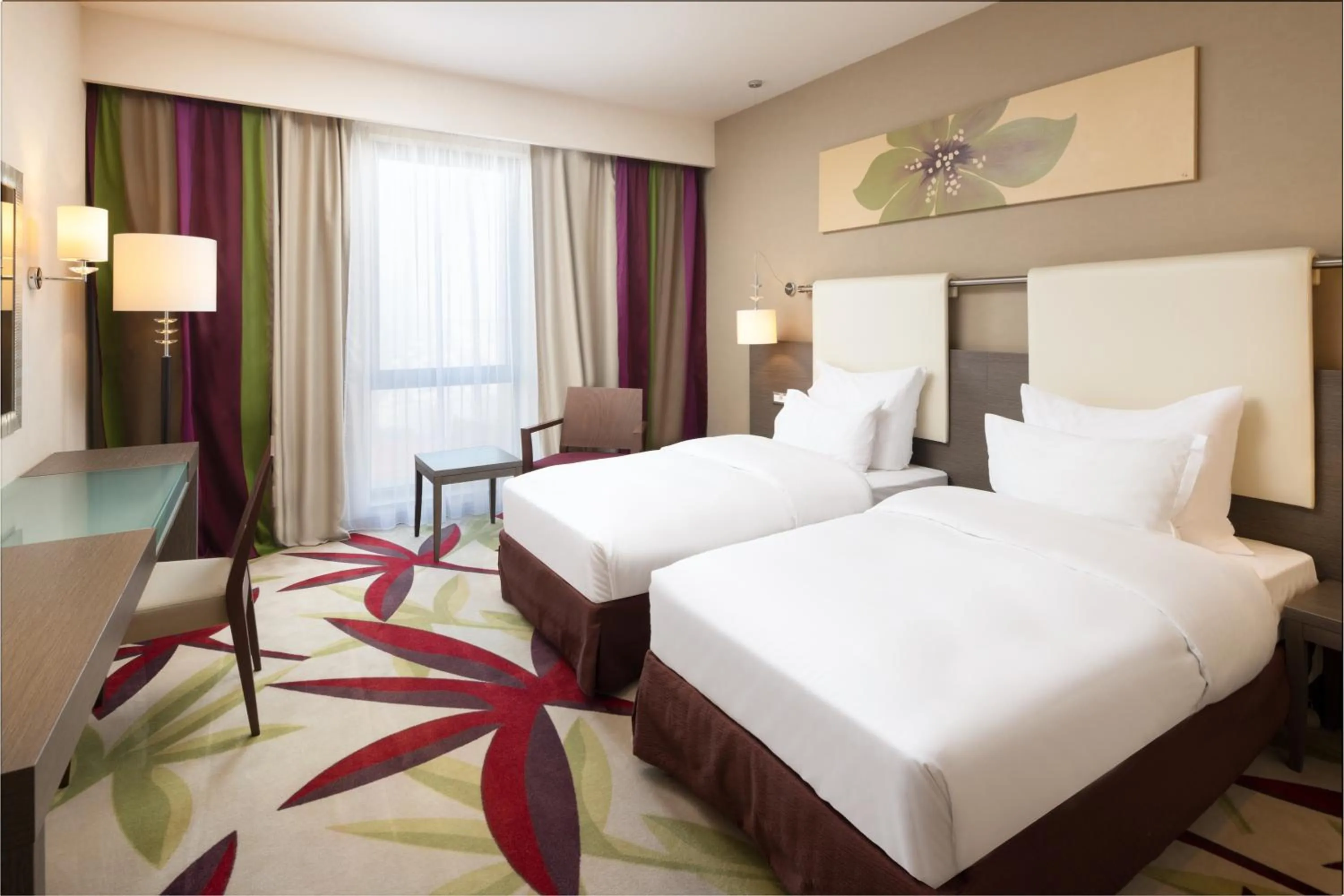 Bed in Golden Tulip Ana Dome Hotel