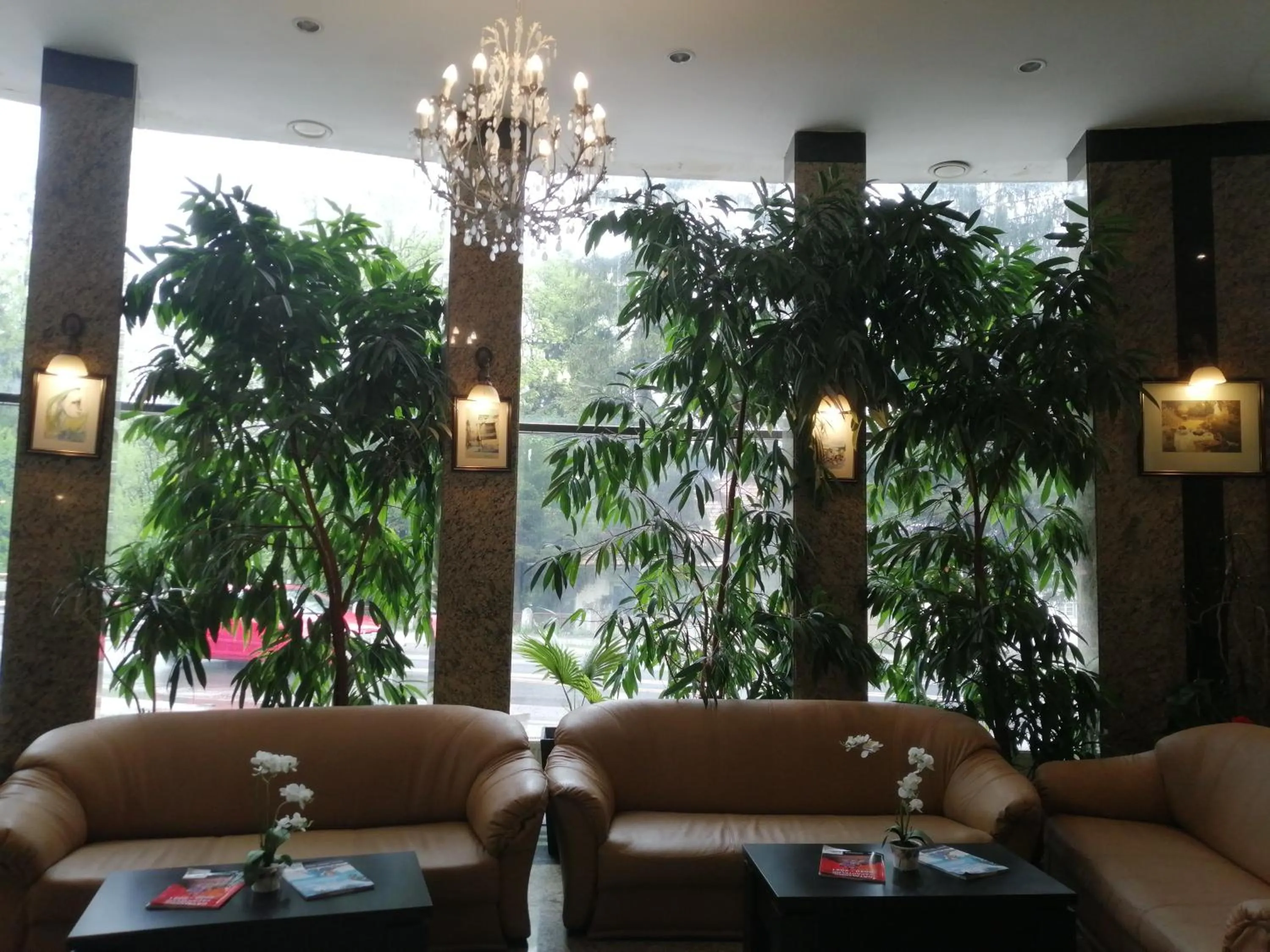 Lobby or reception in Hotel Piemonte