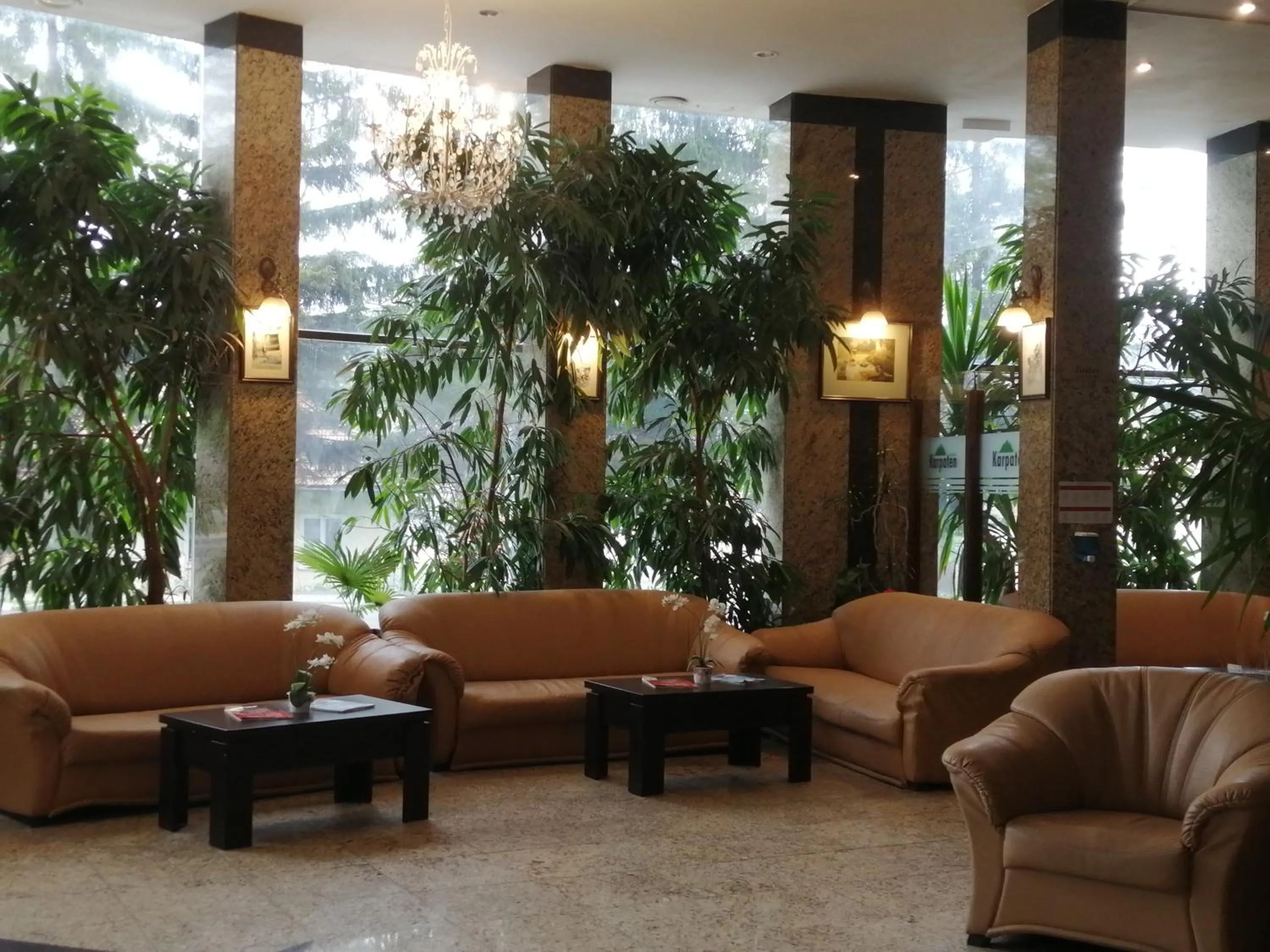 Lobby or reception in Hotel Piemonte