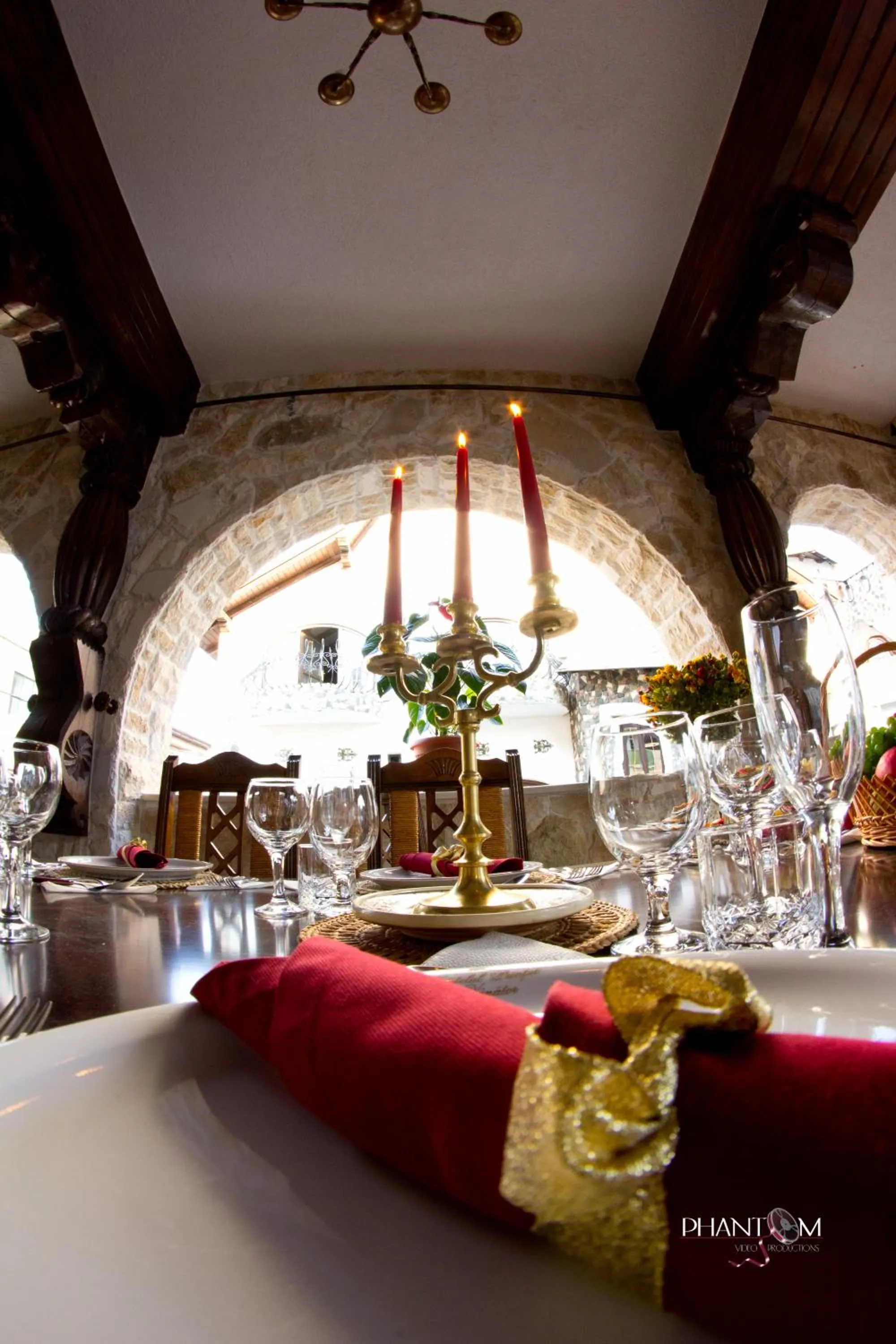 Dining area in Hunter Prince Castle Hotel