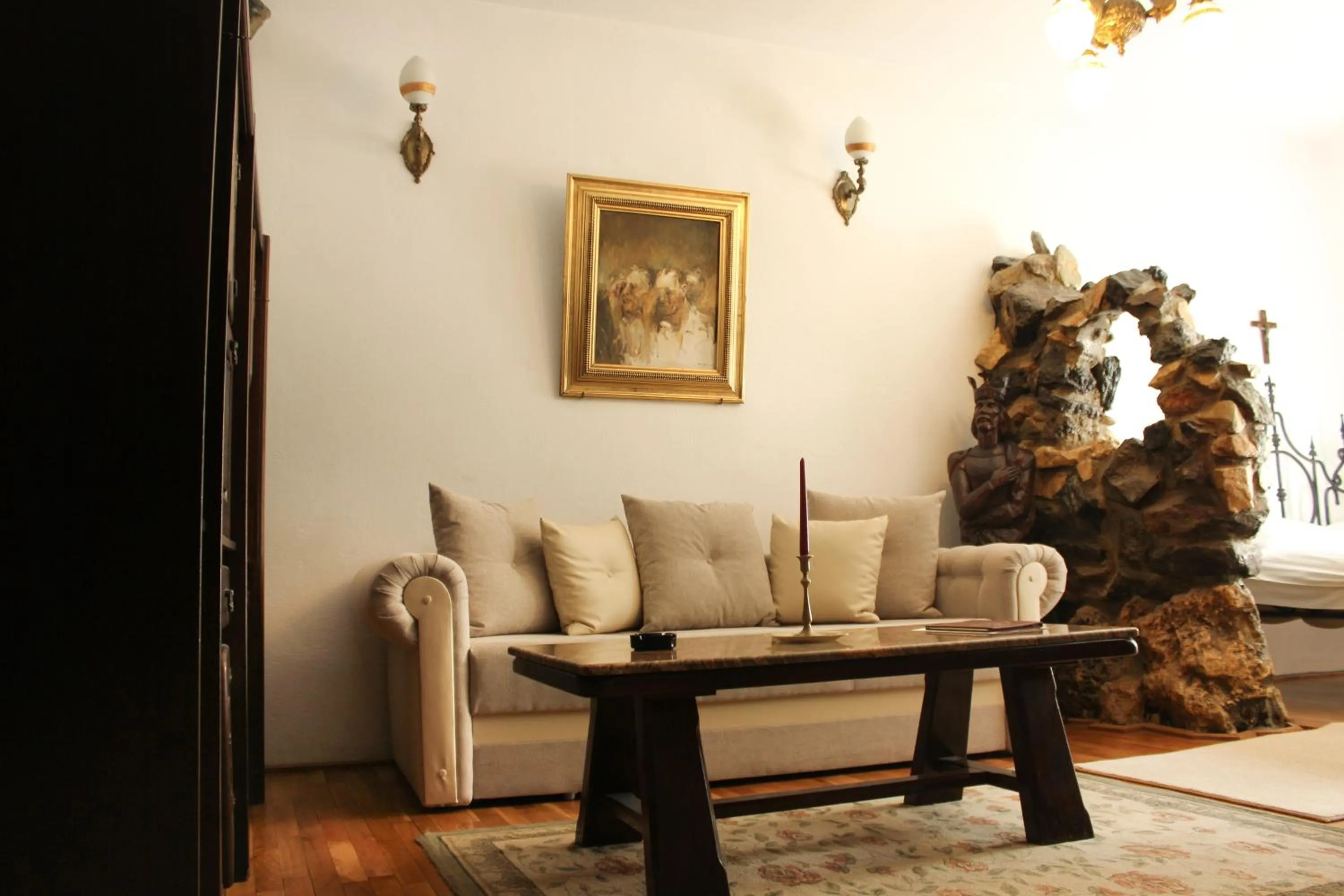 Bed in Hunter Prince Castle Hotel