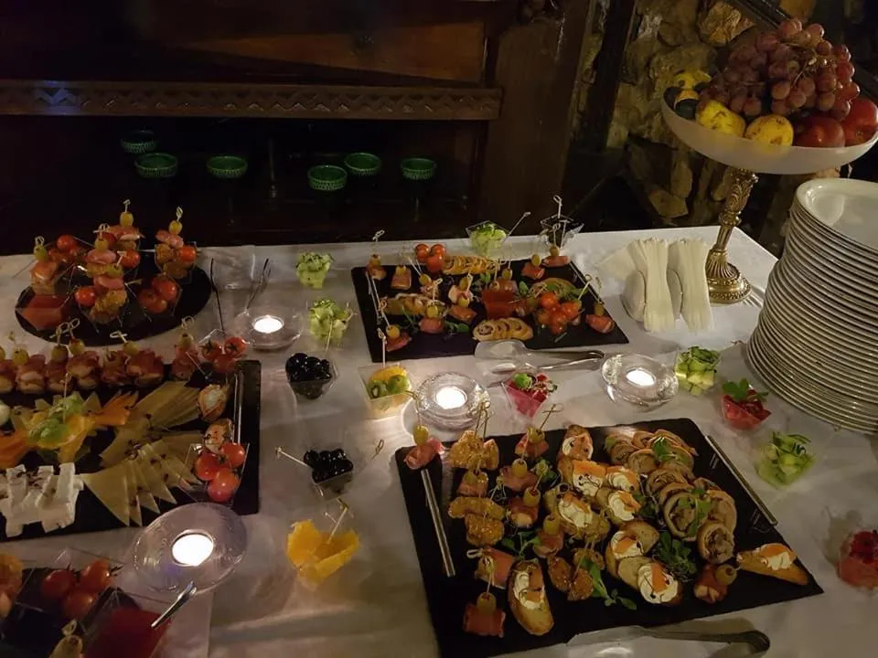 Food close-up in Hunter Prince Castle Hotel