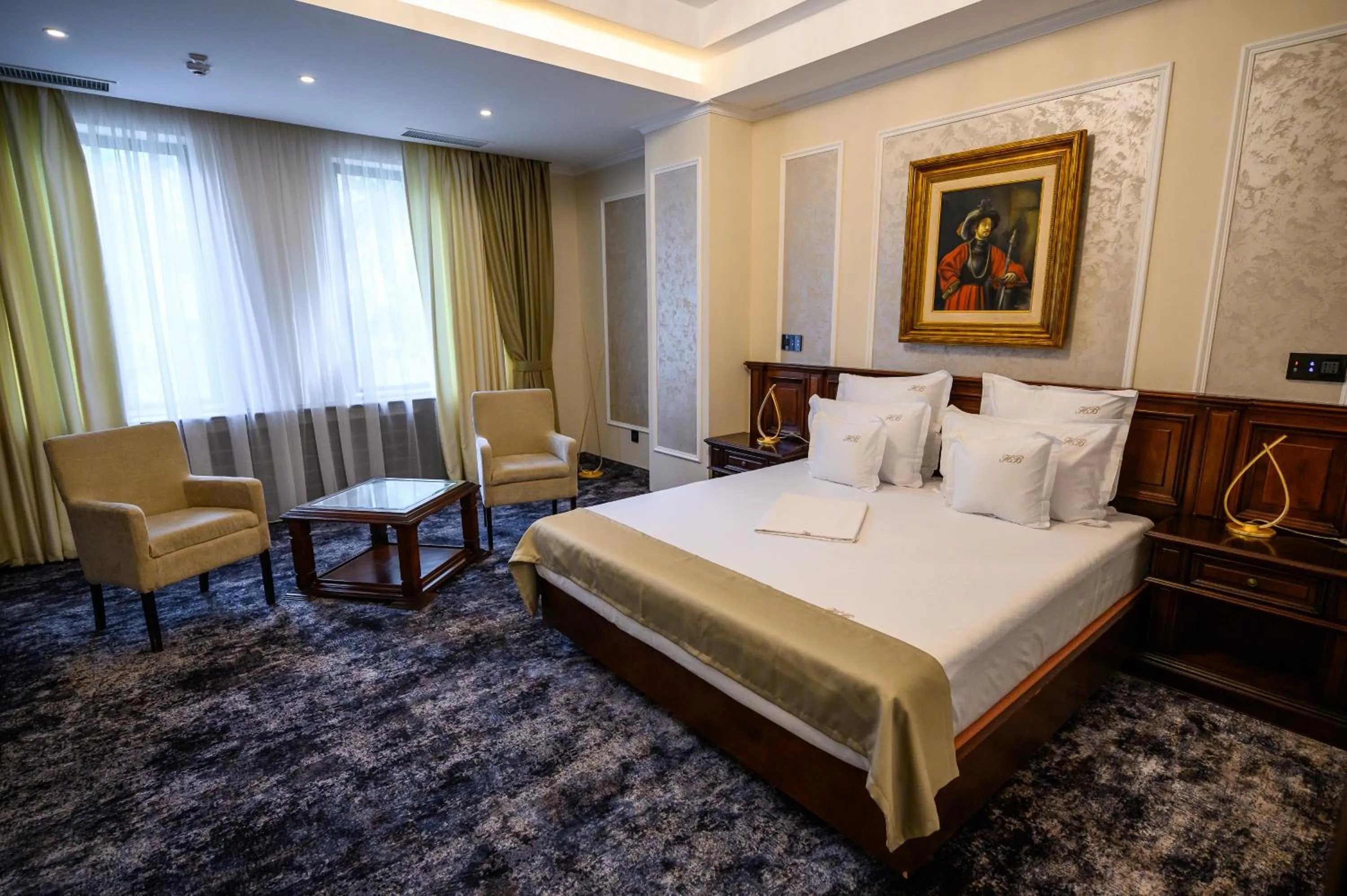 Bedroom, Bed in Hotel Bulevard