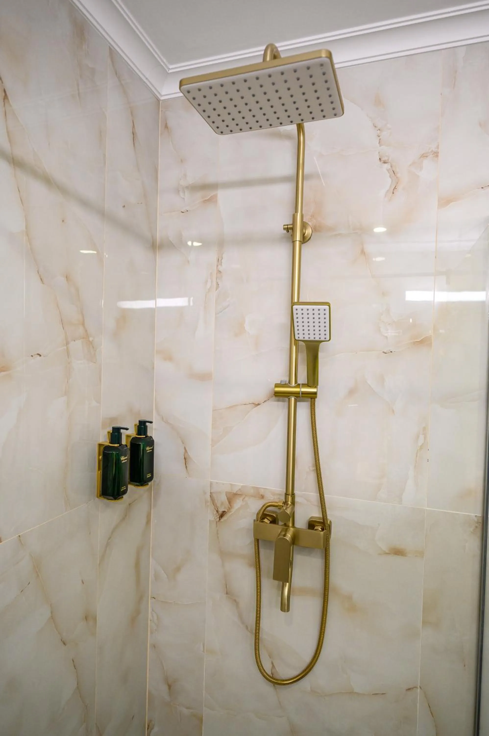 Shower in Hotel Bulevard