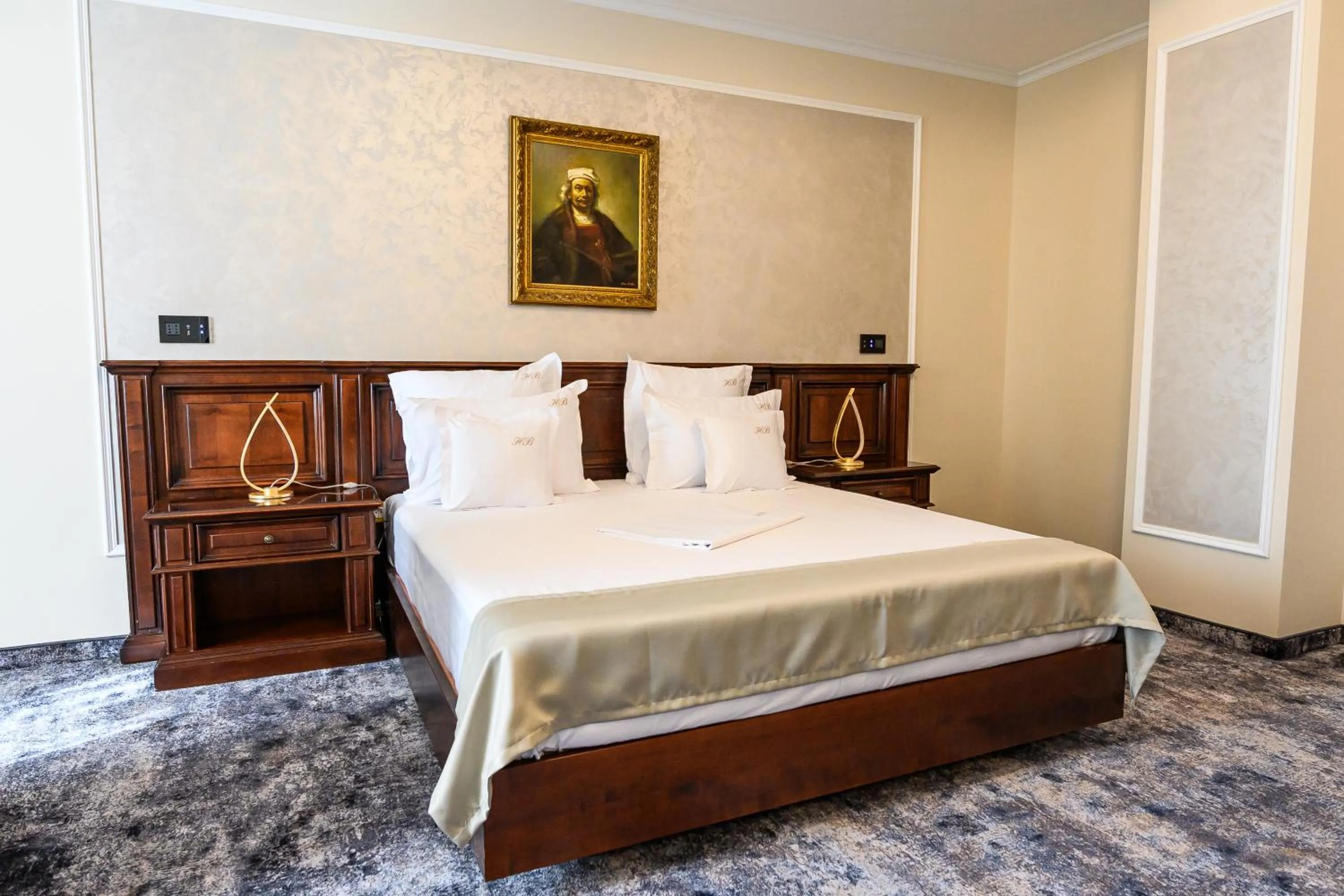 Bed in Hotel Bulevard