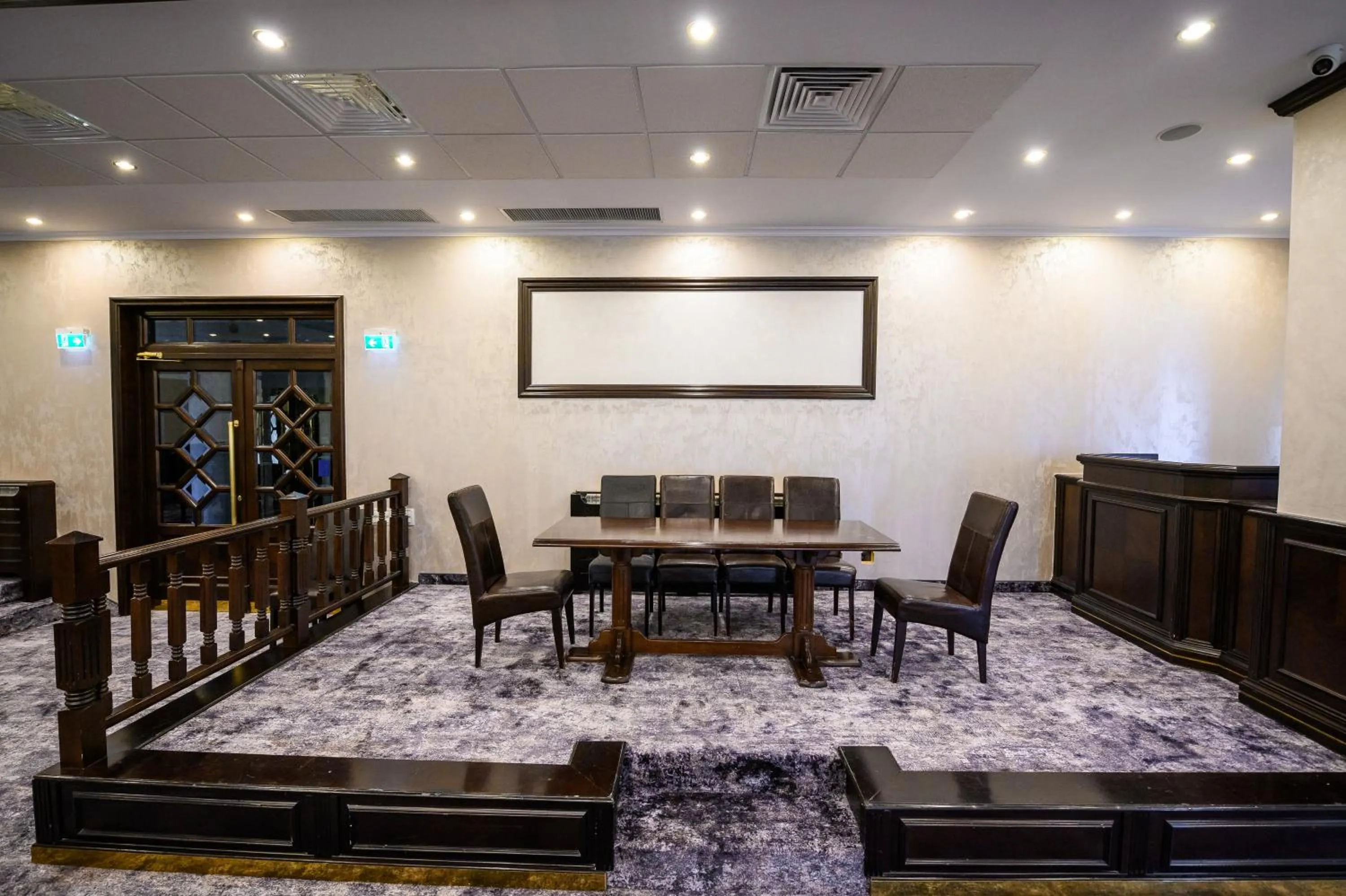 Seating area in Hotel Bulevard