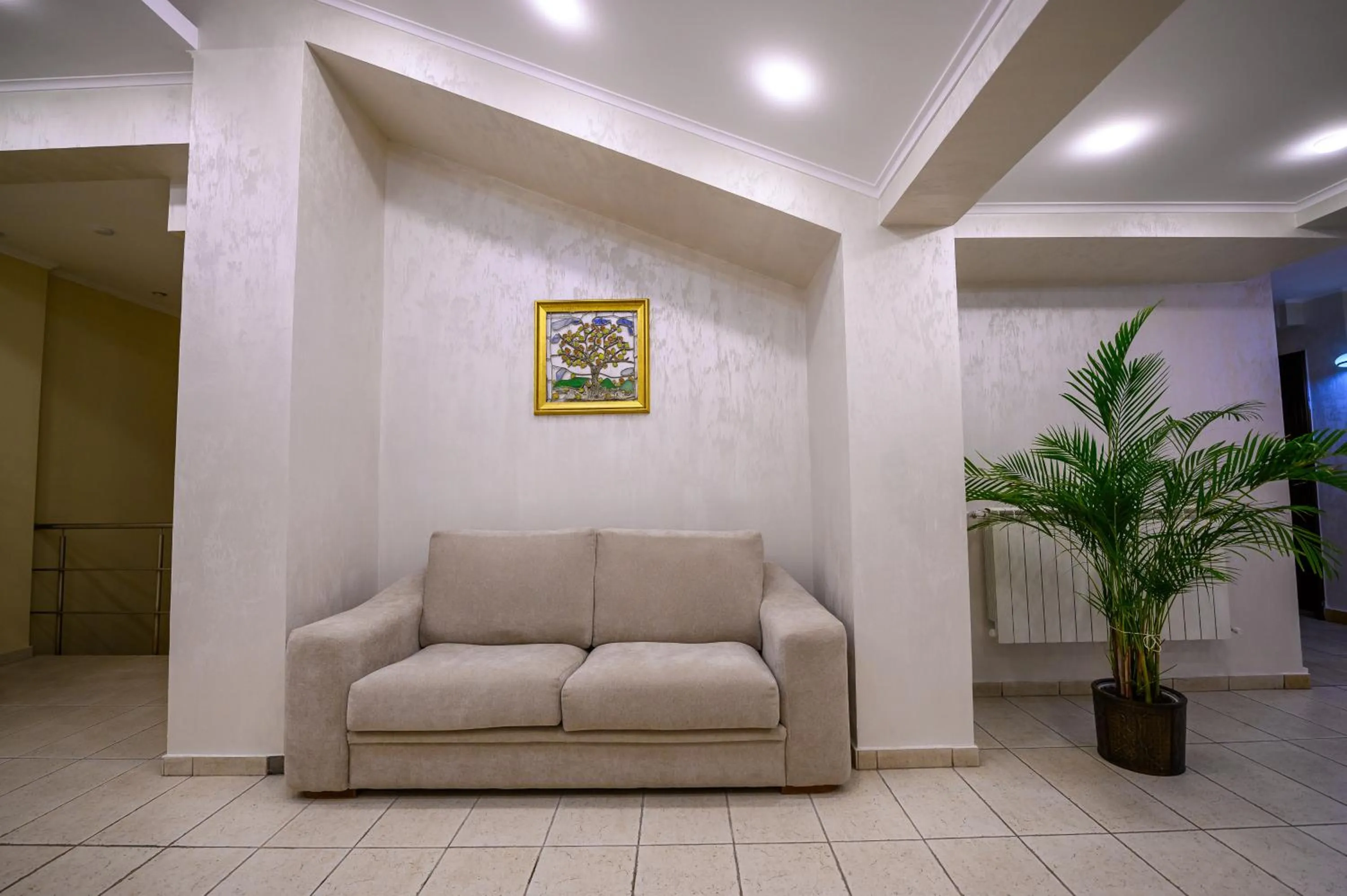 Seating area in Hotel Bulevard