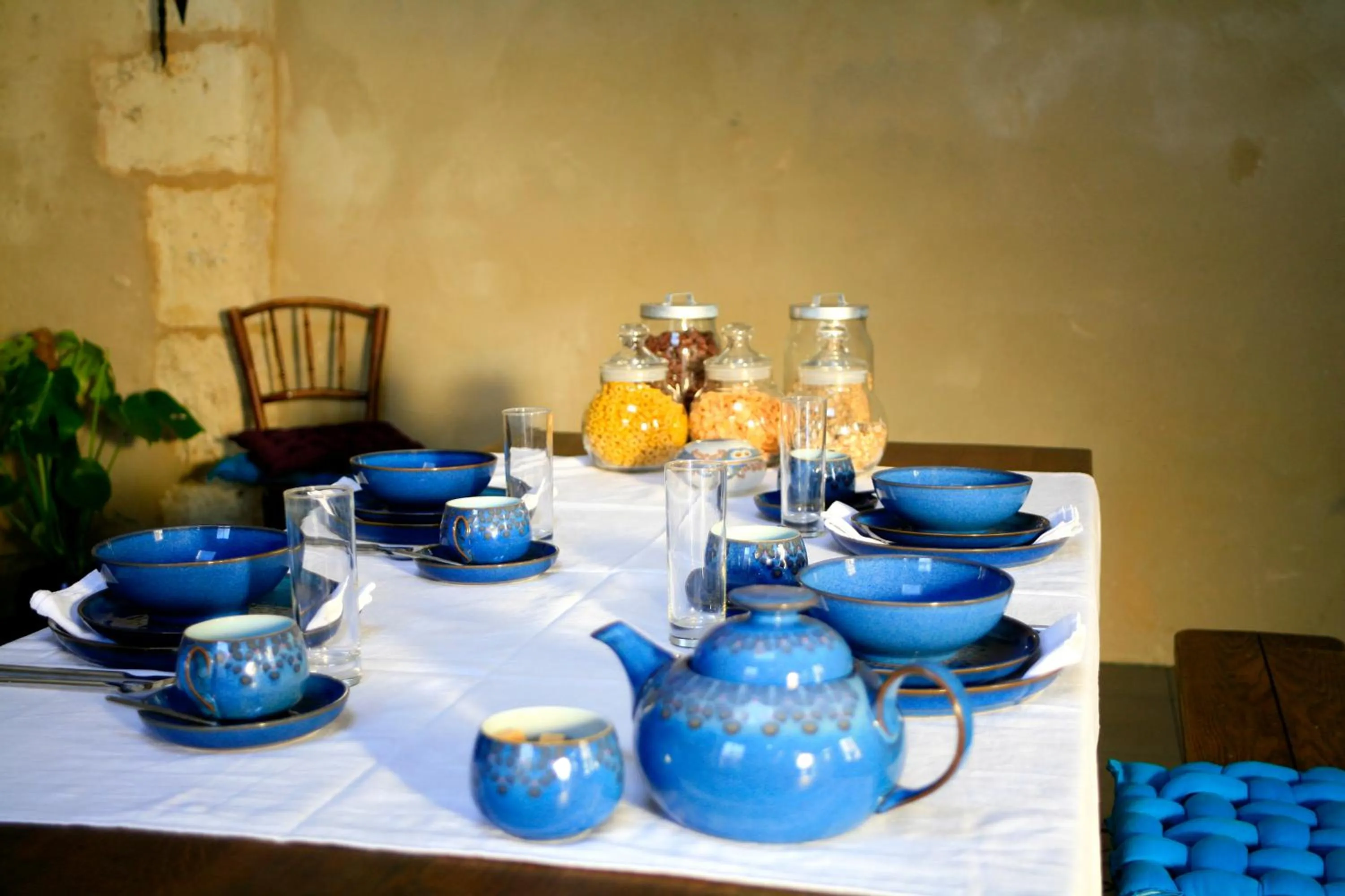 Continental breakfast in Le Chaton Rouge