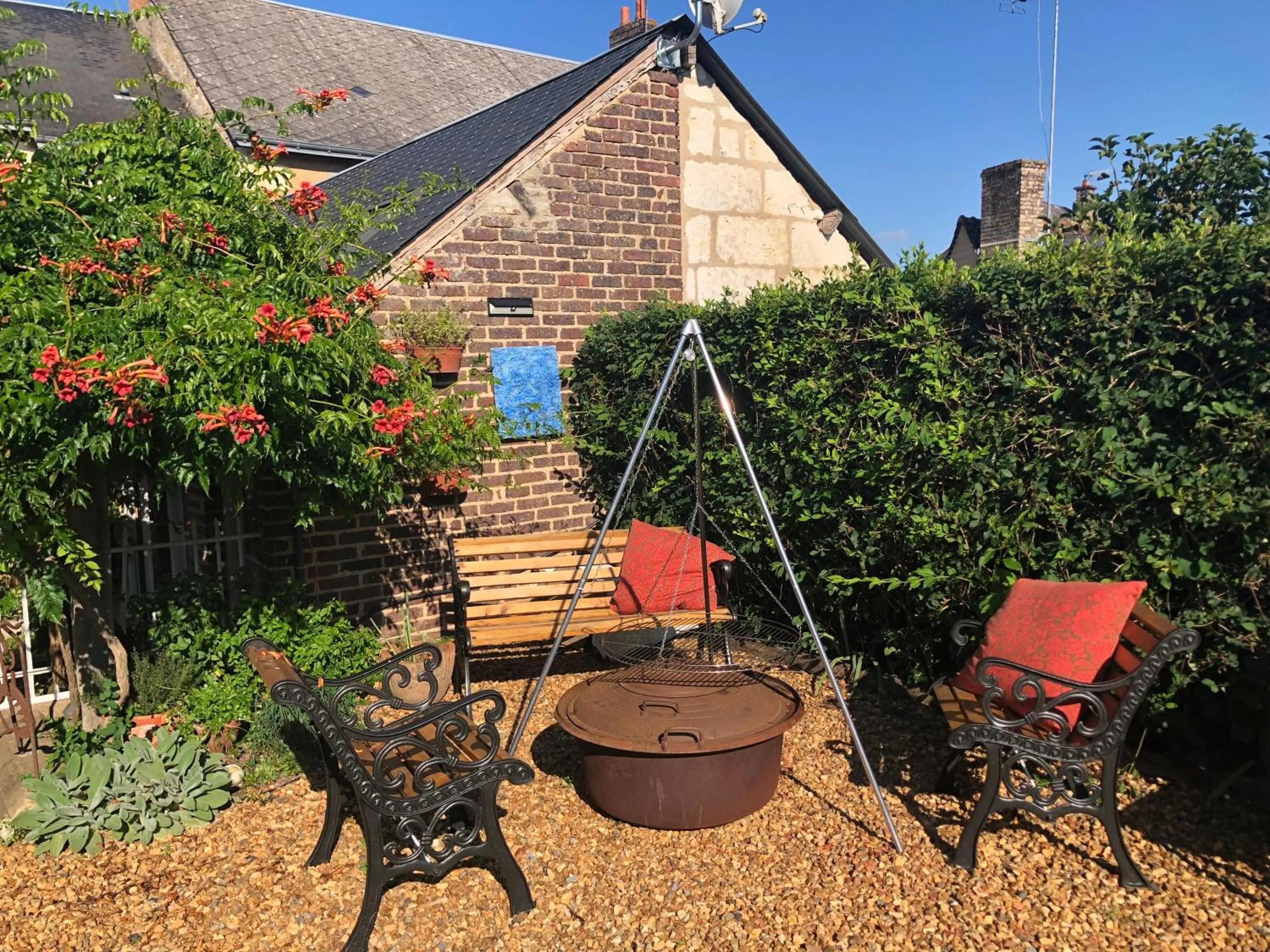 Patio in Le Chaton Rouge