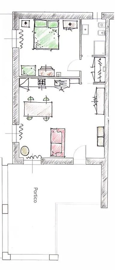 Floor plan in Leonardo Resort