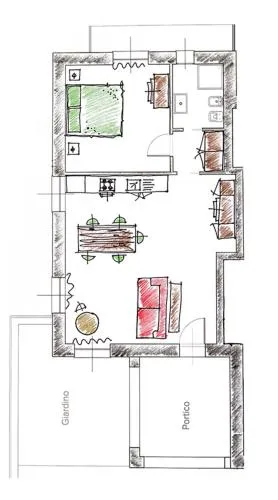 Floor plan in Leonardo Resort