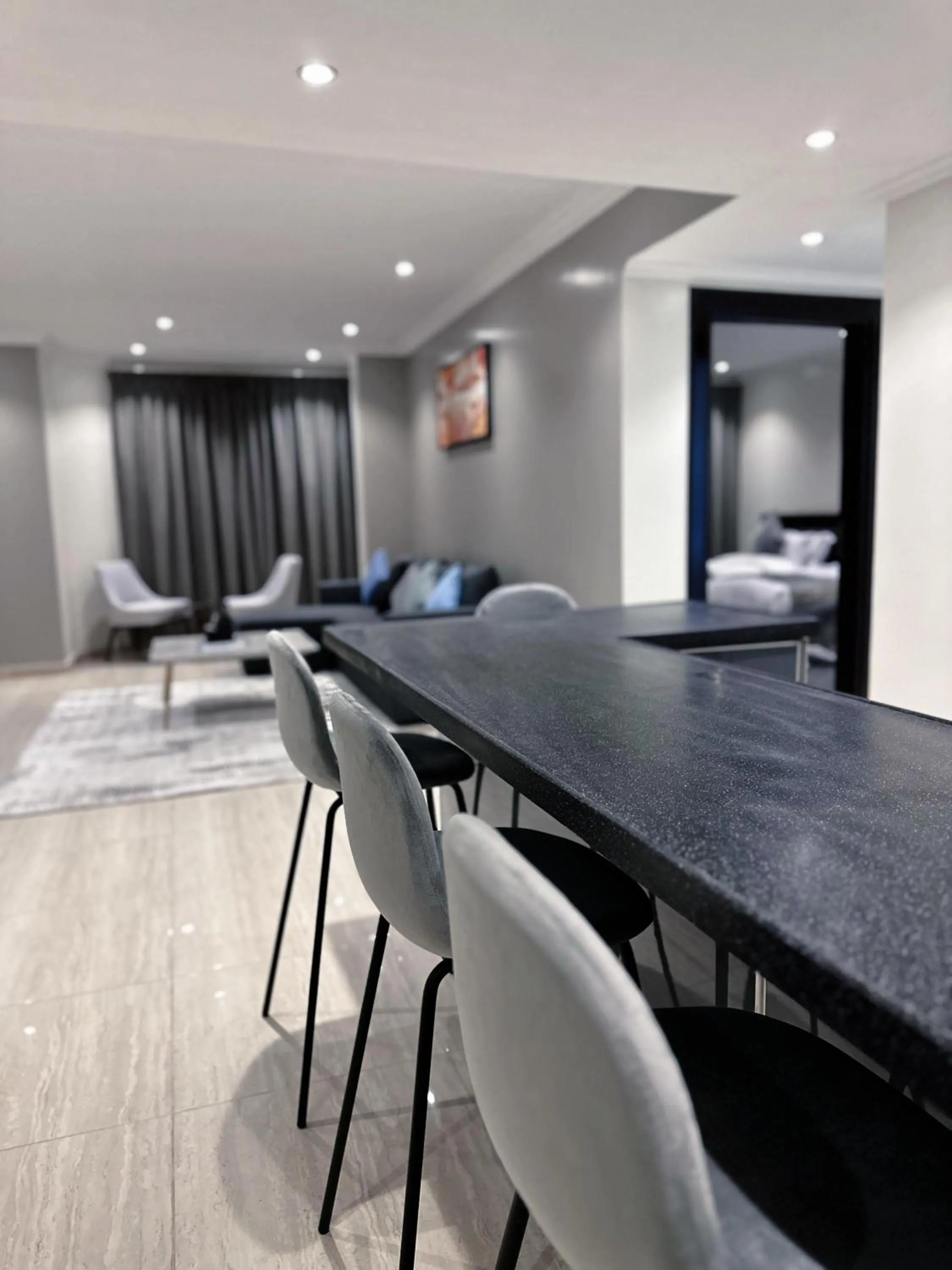 Living room in Art Suite