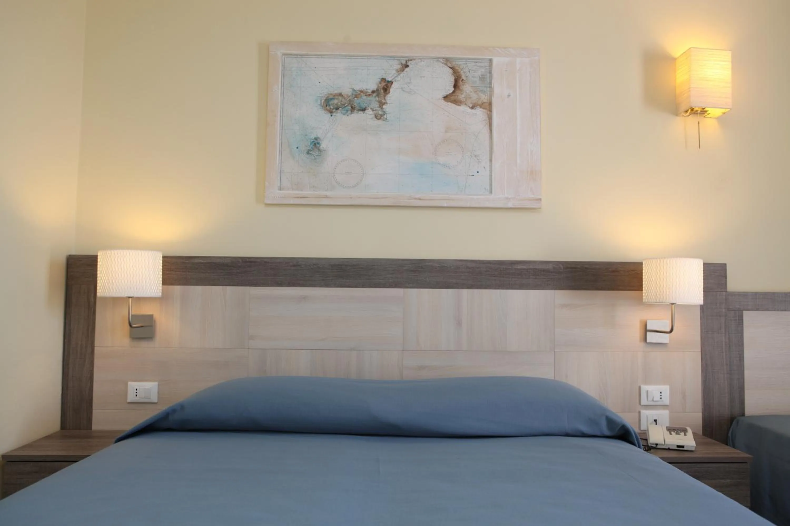 Decorative detail, Bed in Hotel Villa Giulia