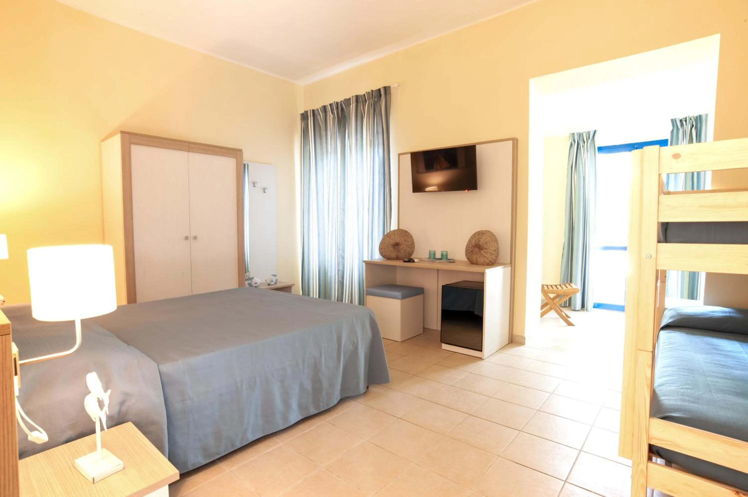 Bed in Hotel Villa Giulia