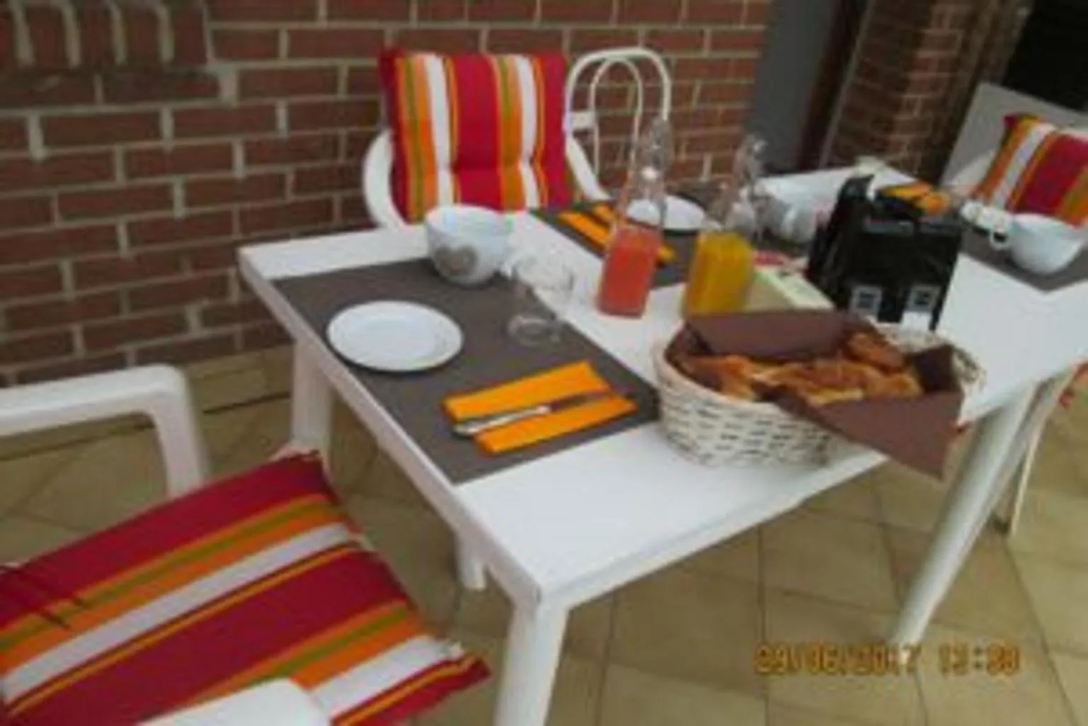 Balcony/Terrace in studios les Hortensias