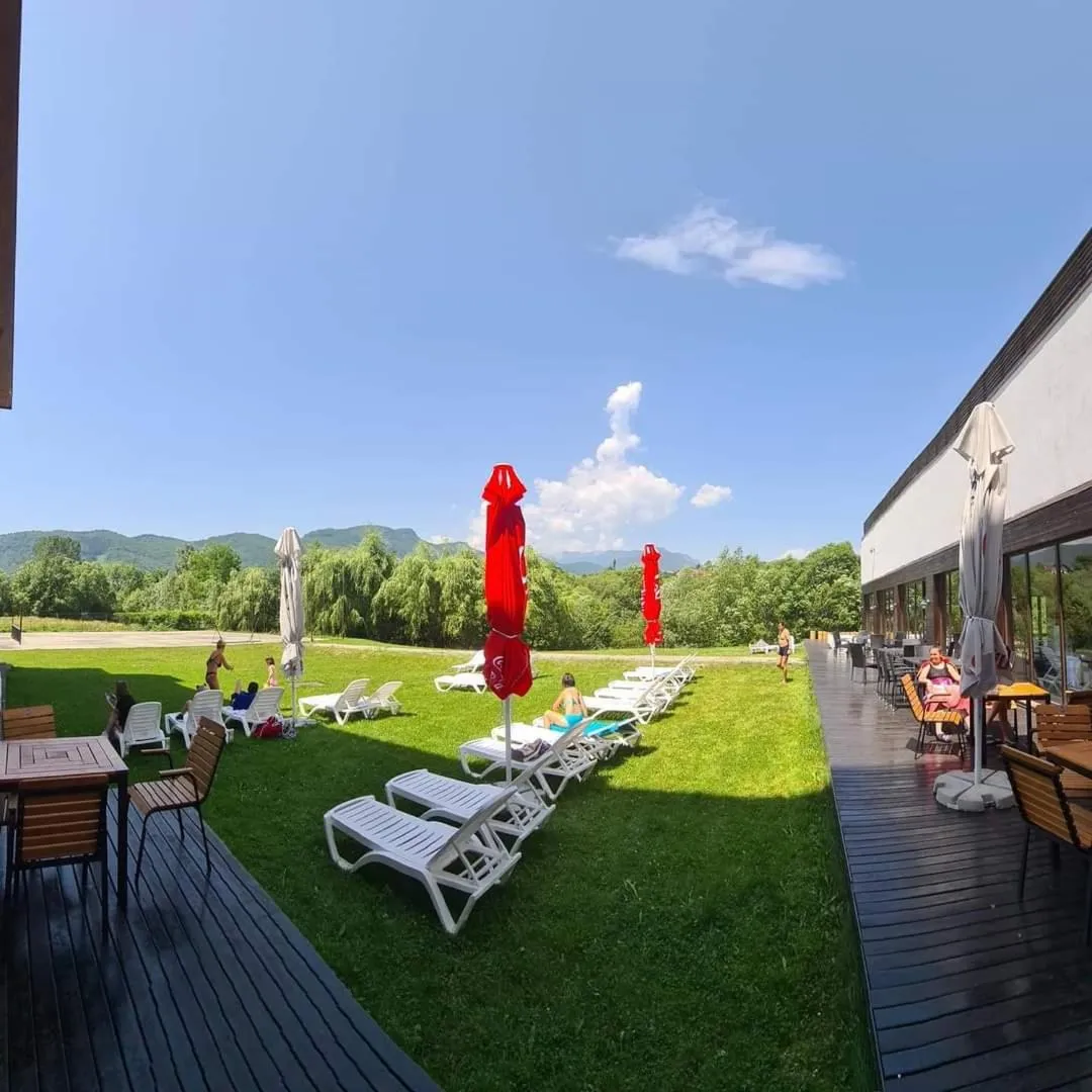 Garden in Hotel Wolf 2